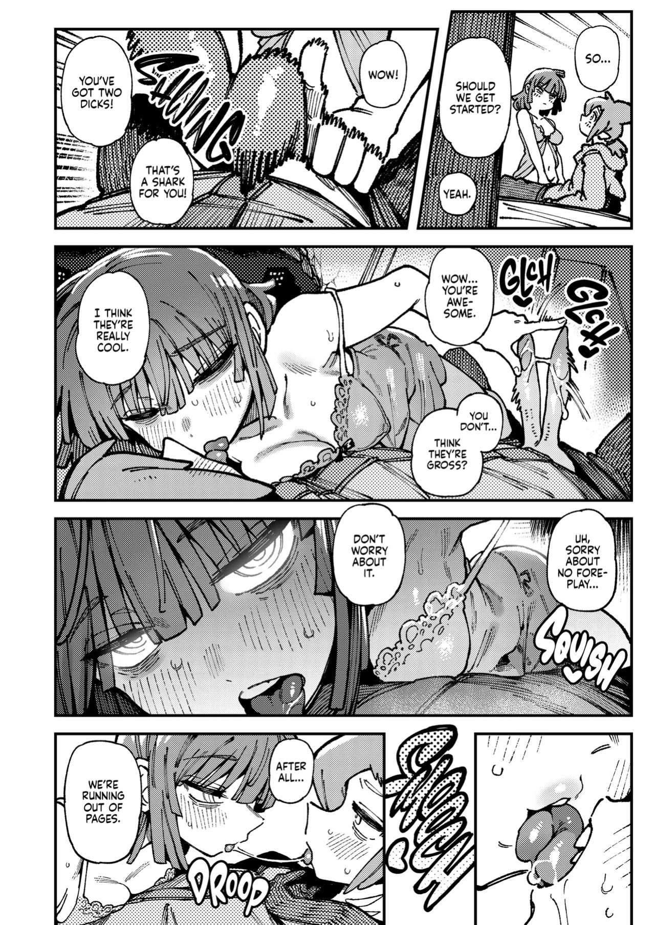[Hoshoku Shoujo (Karasu Chan)] Ie ga Shike Sugite Haete Kita Genkaku Yuuhatsu Suru Kinoko o Goshoku Shite Hatsujou Shita Ato no Are ya Kore 2 | What Happened After My Place Got So Humid It Grew Magic Mushrooms and I Ate Them and Got Super Horny! 2 [Englis