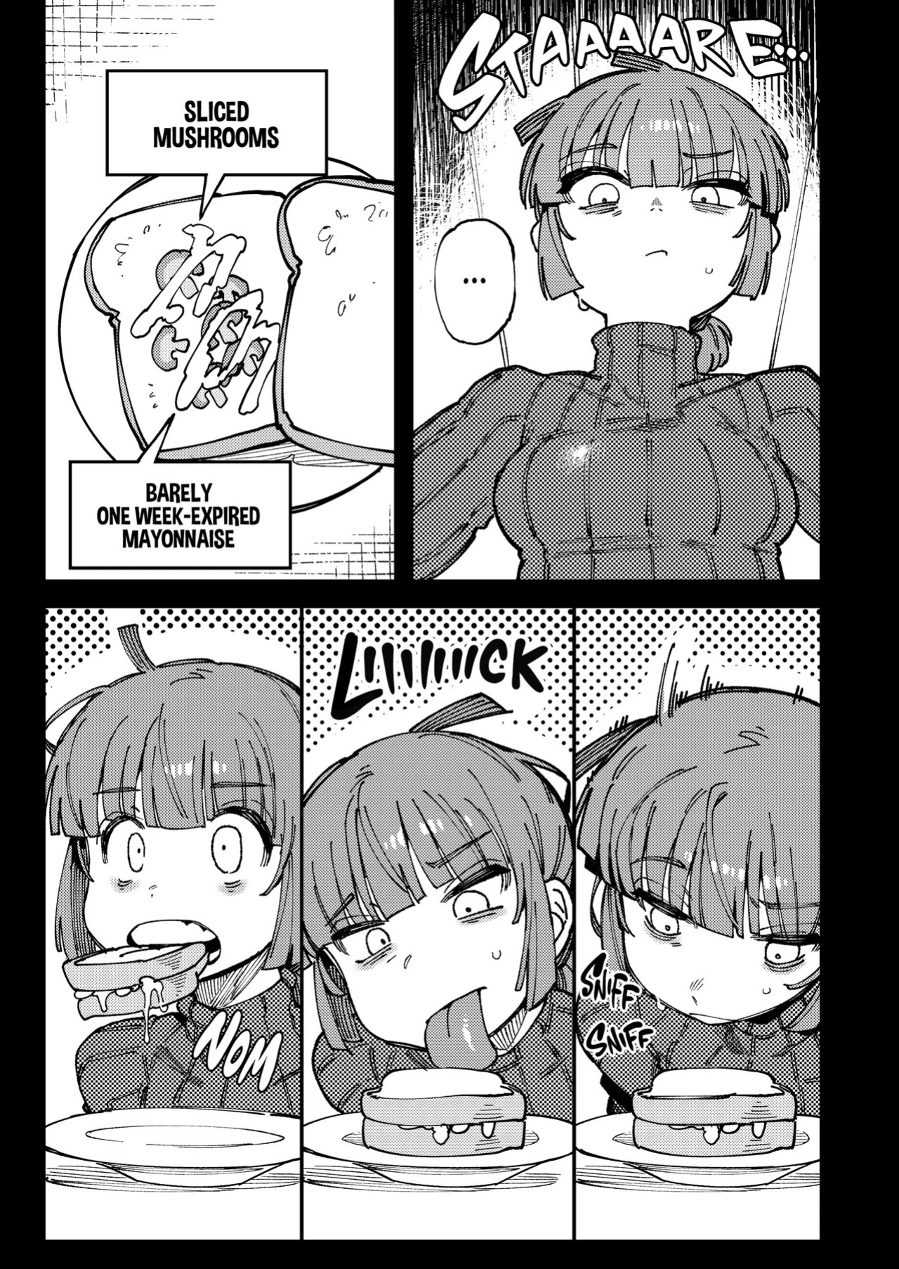 [Hoshoku Shoujo (Karasu Chan)] Ie ga Shike Sugite Haete Kita Genkaku Yuuhatsu Suru Kinoko o Goshoku Shite Hatsujou Shita Ato no Are ya Kore | What Happened After My Place Got So Humid It Grew Magic Mushrooms and I Ate Them and Got Super Horny! [English] [