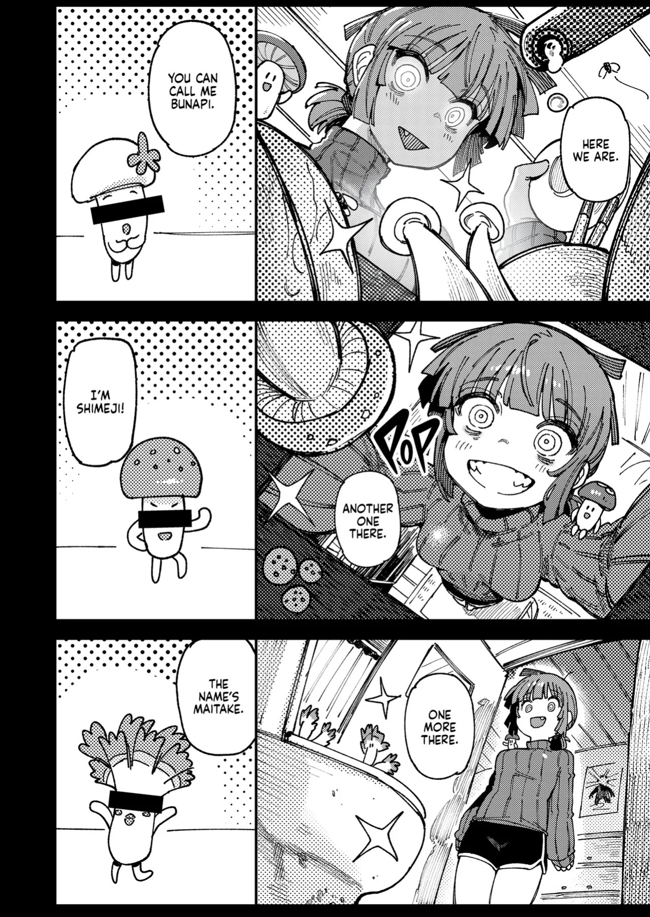 [Hoshoku Shoujo (Karasu Chan)] Ie ga Shike Sugite Haete Kita Genkaku Yuuhatsu Suru Kinoko o Goshoku Shite Hatsujou Shita Ato no Are ya Kore | What Happened After My Place Got So Humid It Grew Magic Mushrooms and I Ate Them and Got Super Horny! [English] [