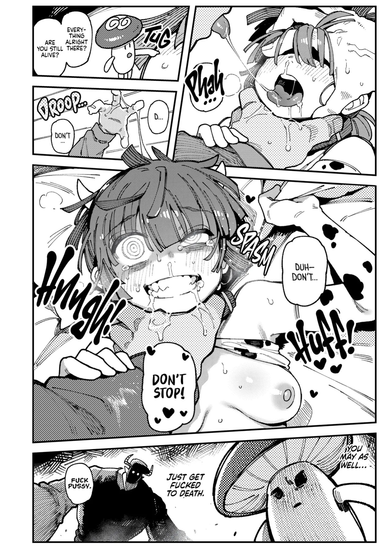[Hoshoku Shoujo (Karasu Chan)] Ie ga Shike Sugite Haete Kita Genkaku Yuuhatsu Suru Kinoko o Goshoku Shite Hatsujou Shita Ato no Are ya Kore | What Happened After My Place Got So Humid It Grew Magic Mushrooms and I Ate Them and Got Super Horny! [English] [