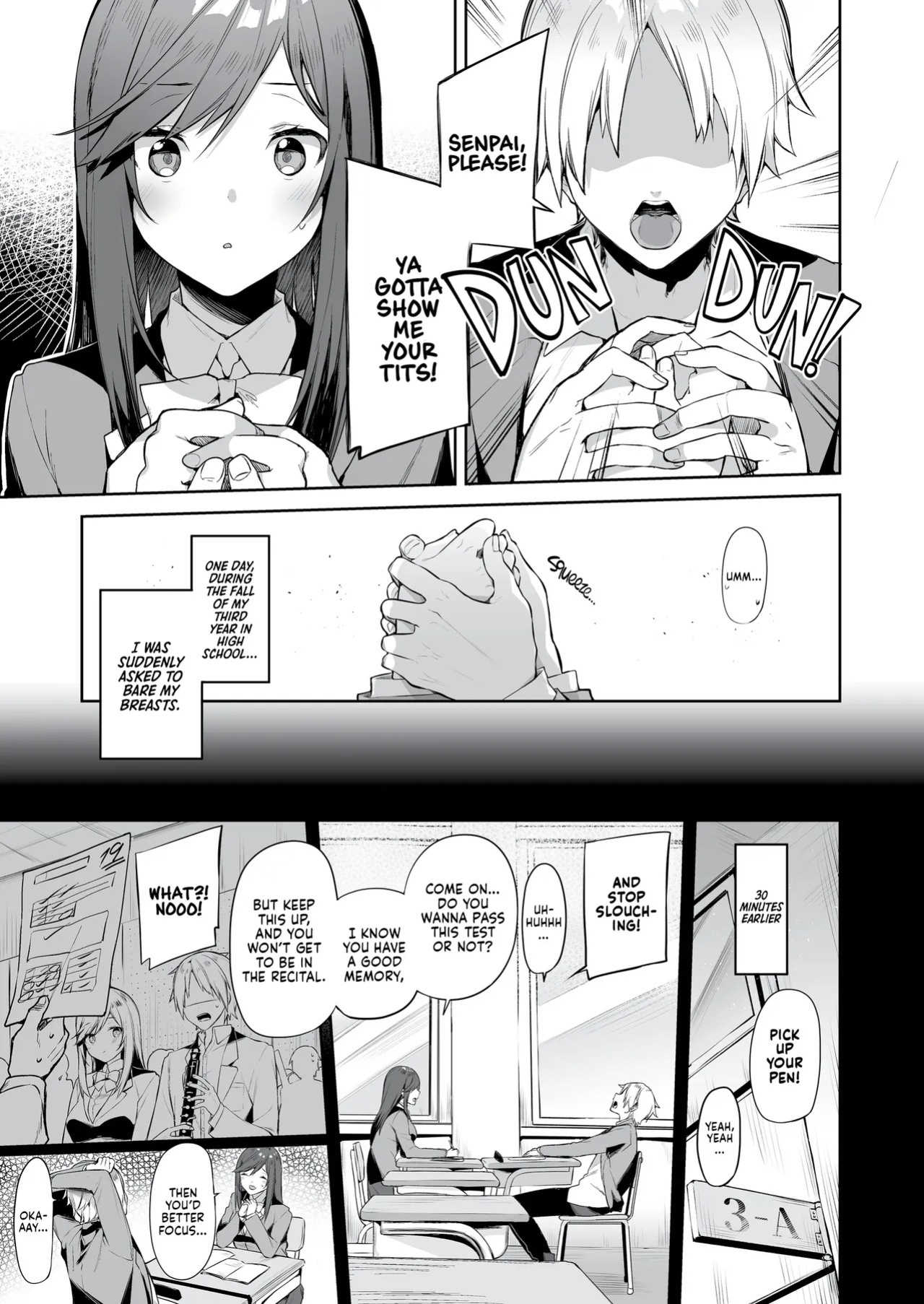 [Sukoburuyama (Itohana)] Senpai! Motto Ore ni Gohoubi Kudasai! | I Can't Study Without Senpai! [English] [J18] [Decensored] [Digital]