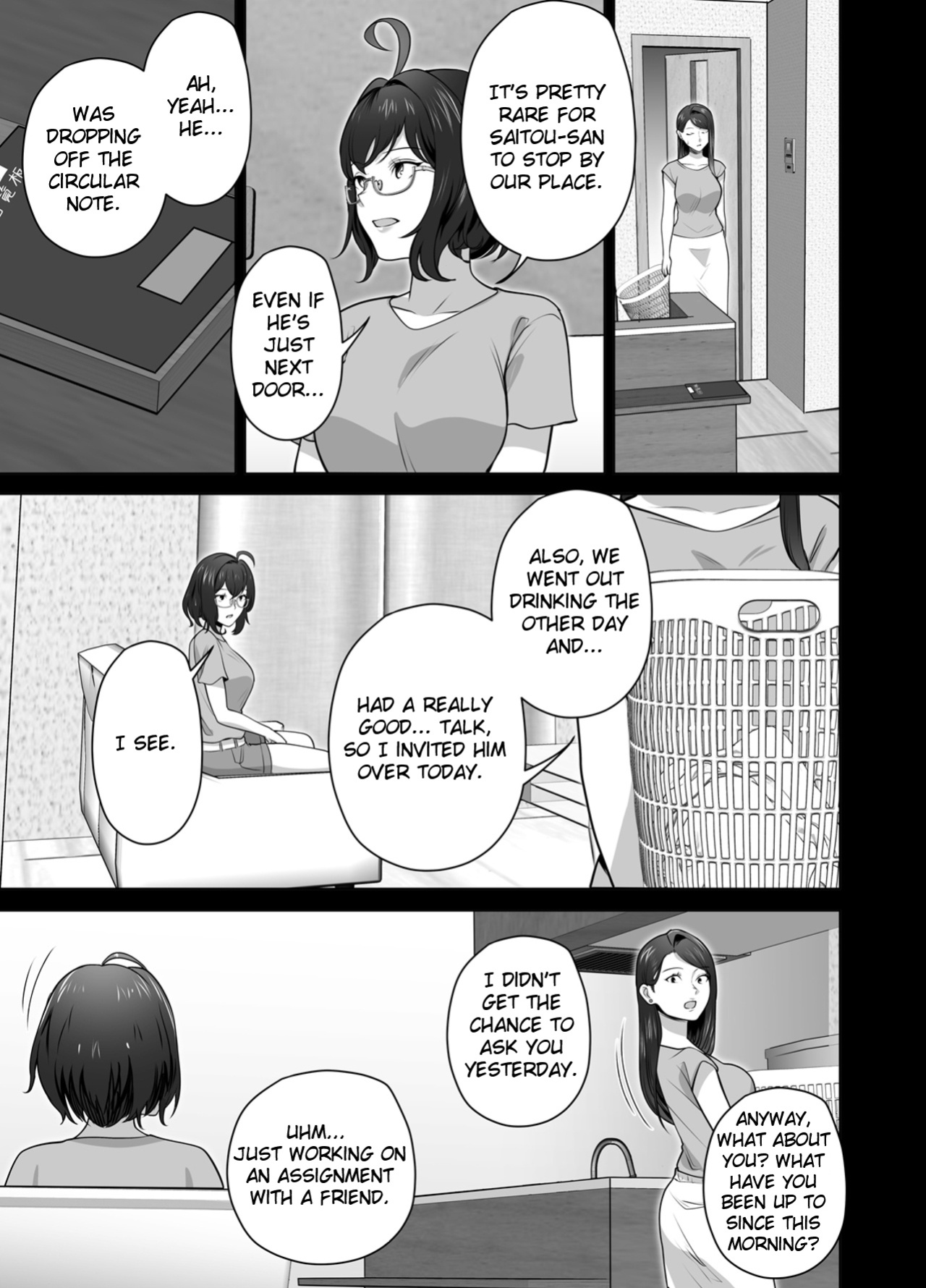 [Tsubonuma] Omae no Kaa-chan Sugee Yokatta yo. 2 [English]