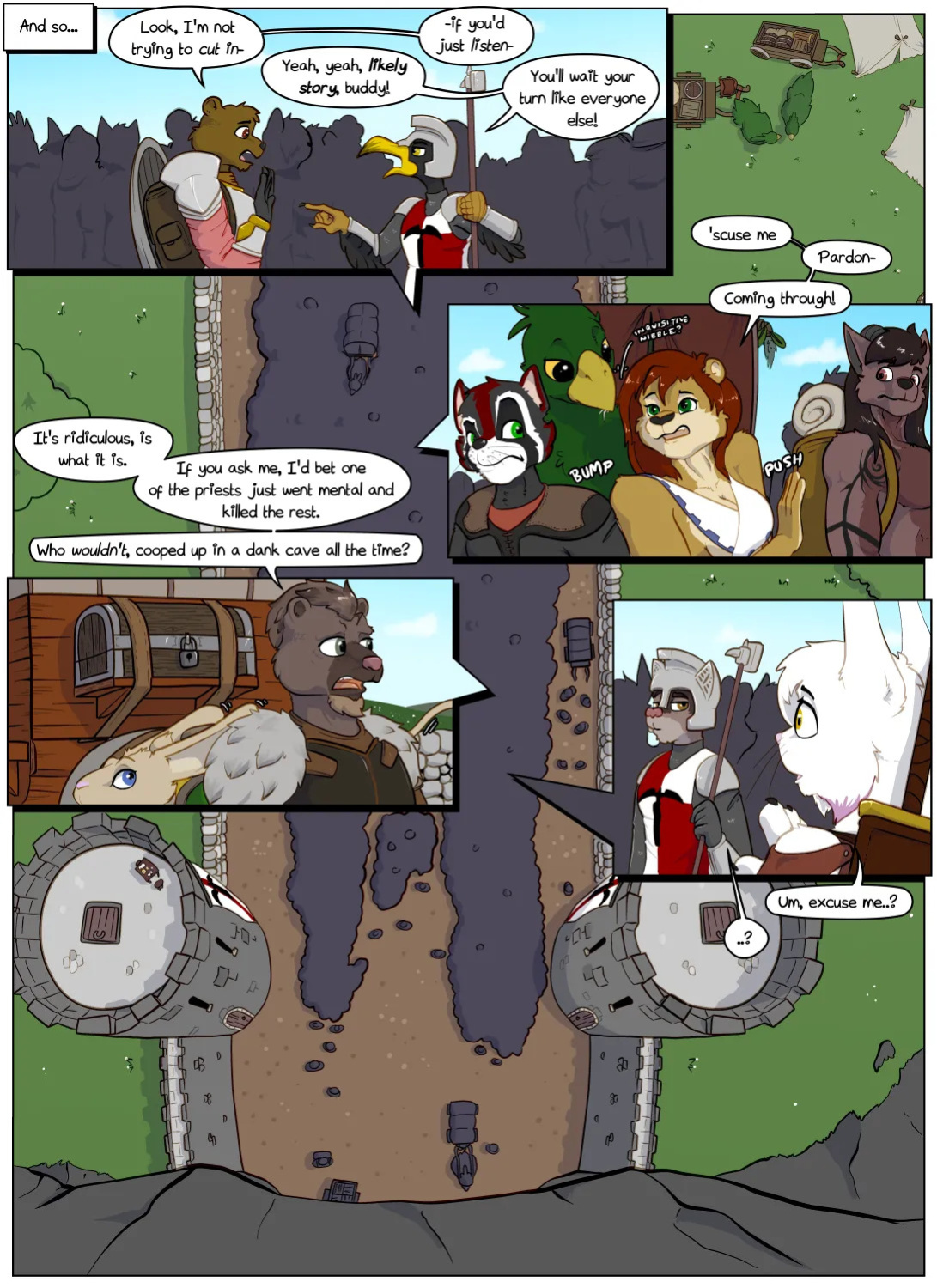 [Reyn Goldfur] Caves and Critters: Chapter 13 (Ongoing)