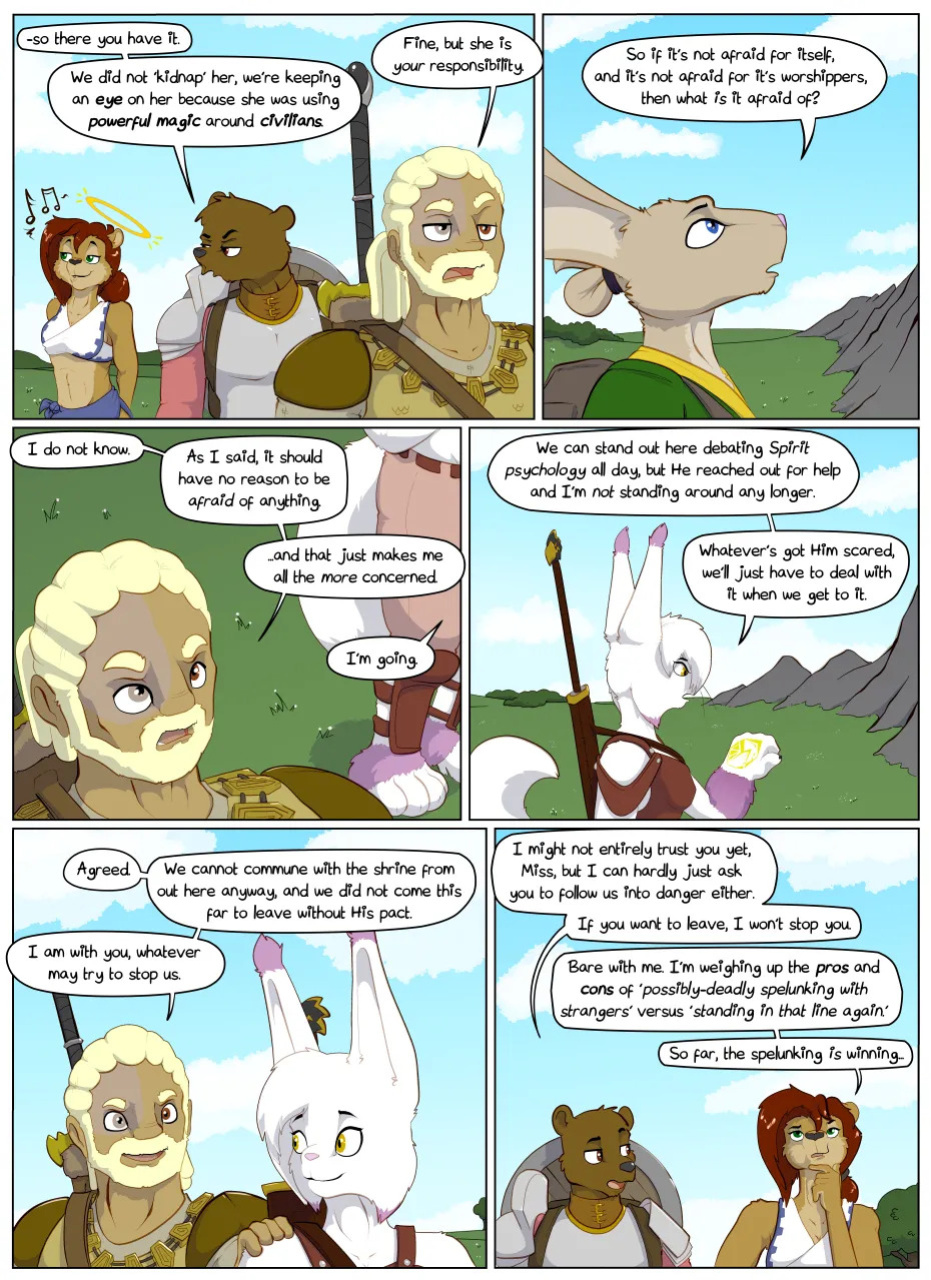 [Reyn Goldfur] Caves and Critters: Chapter 13 (Ongoing)