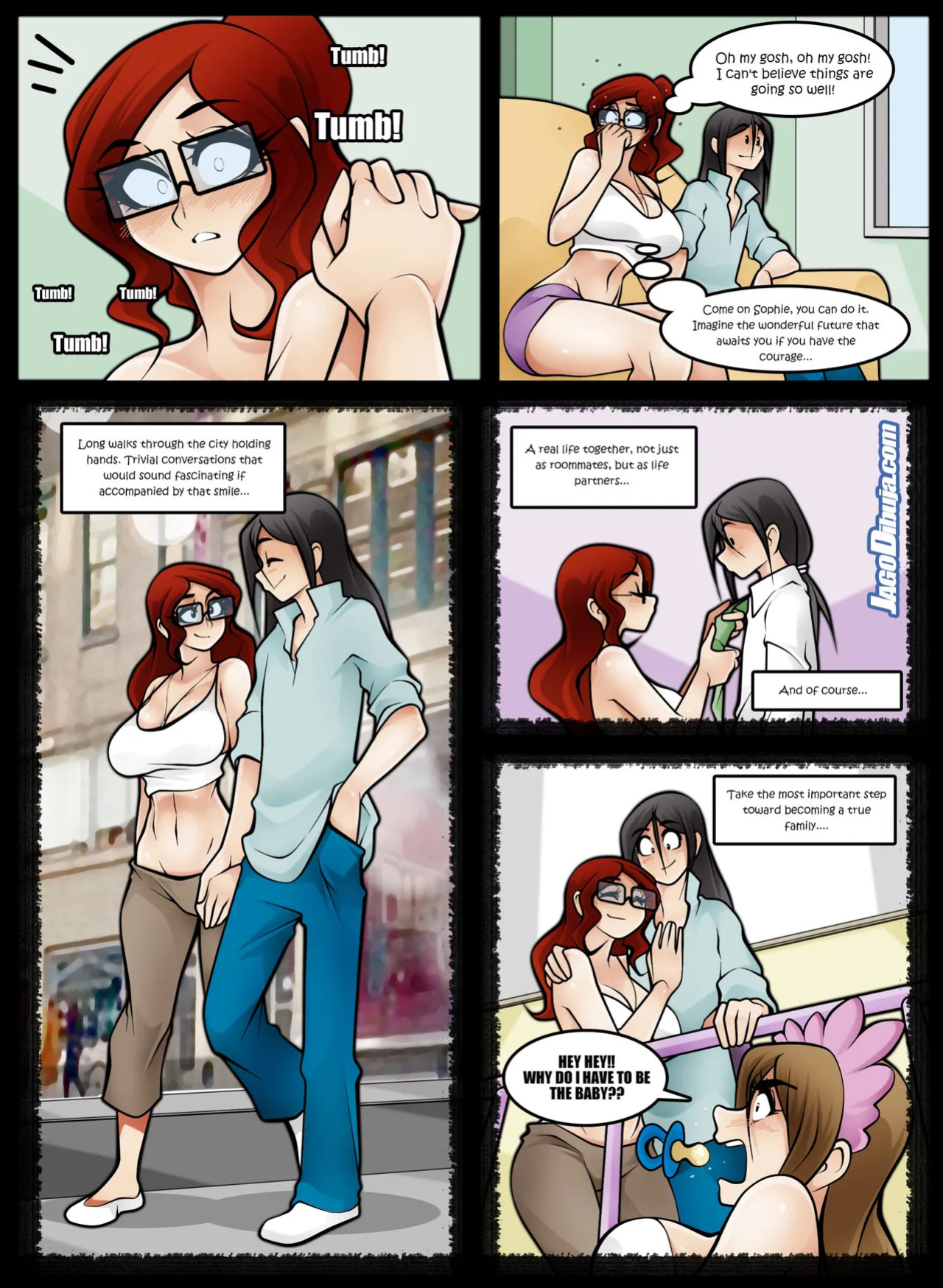(Jagodibuja) Living With HipsterGirl and GamerGirl Web-Comic, Chapter 2 [English]