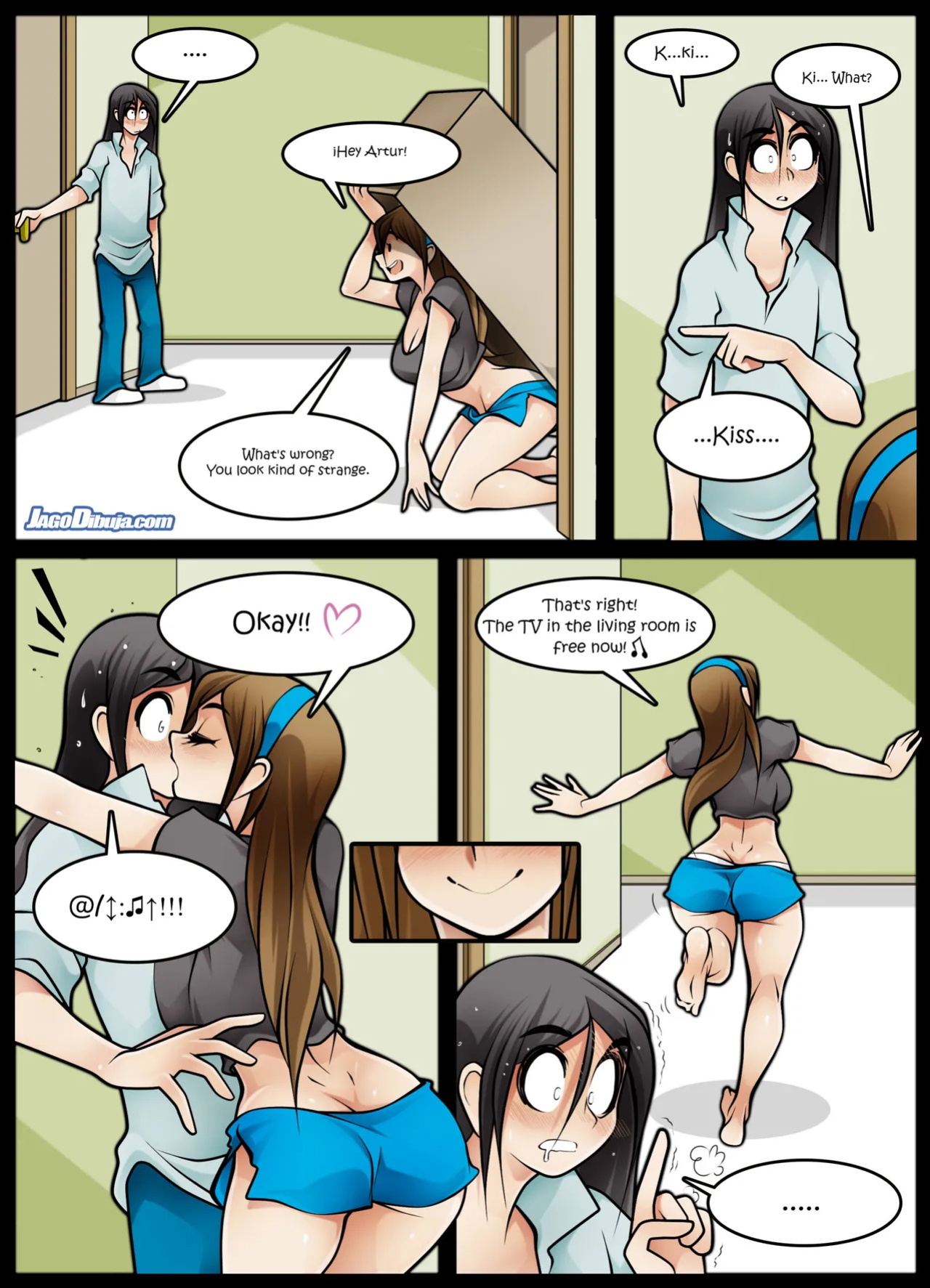 (Jagodibuja) Living With HipsterGirl and GamerGirl Web-Comic, Chapter 2 [English]