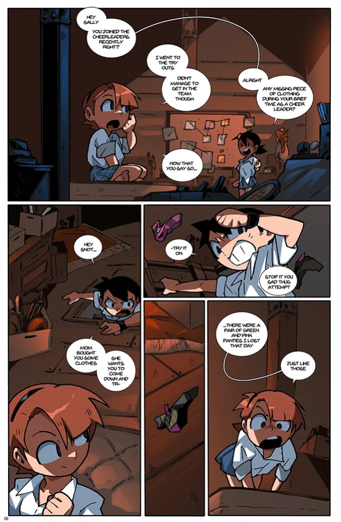 [Dan Sandoval] Lingerie Thief - ch.1-2 (ongoing)
