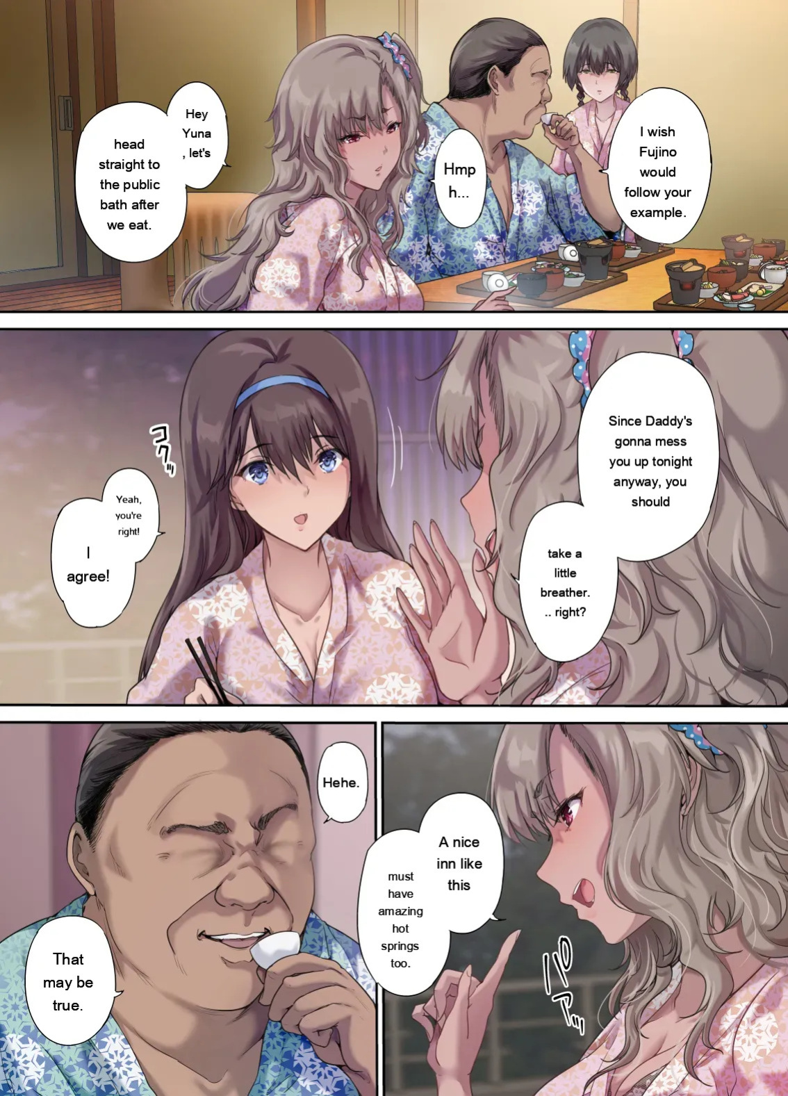 [Kisei Toukyoku (Richard Bahman)] Papa no shinshitsu wa musume tomodachi no tamariba 3 [Eng][MTL]