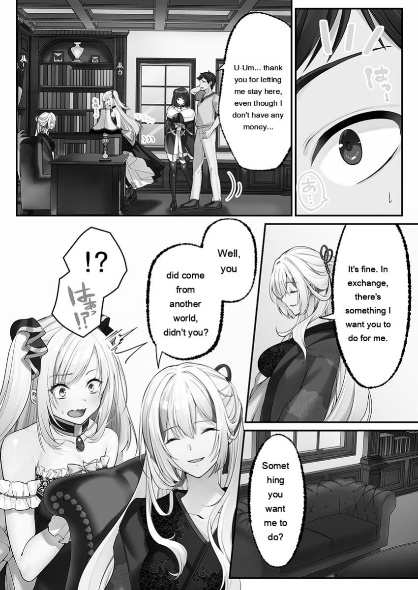 [Kumakko] Awahime-tachi no Hame-hajime -Pure Otoko Shika Inai Sekai de, Ore Dake Dosukebe Musou- [Eng][MTL]
