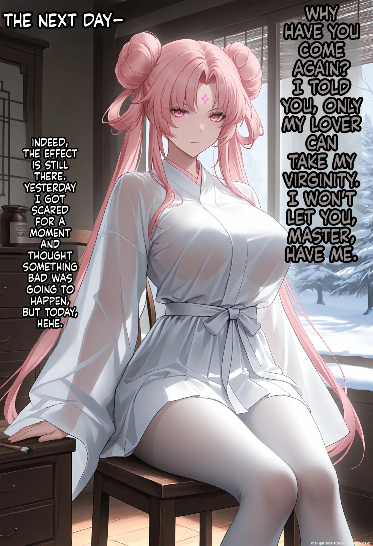 the divine healer junior sister is NTR'd and humiliated by me—the guy with the tiny cock[AI Generated