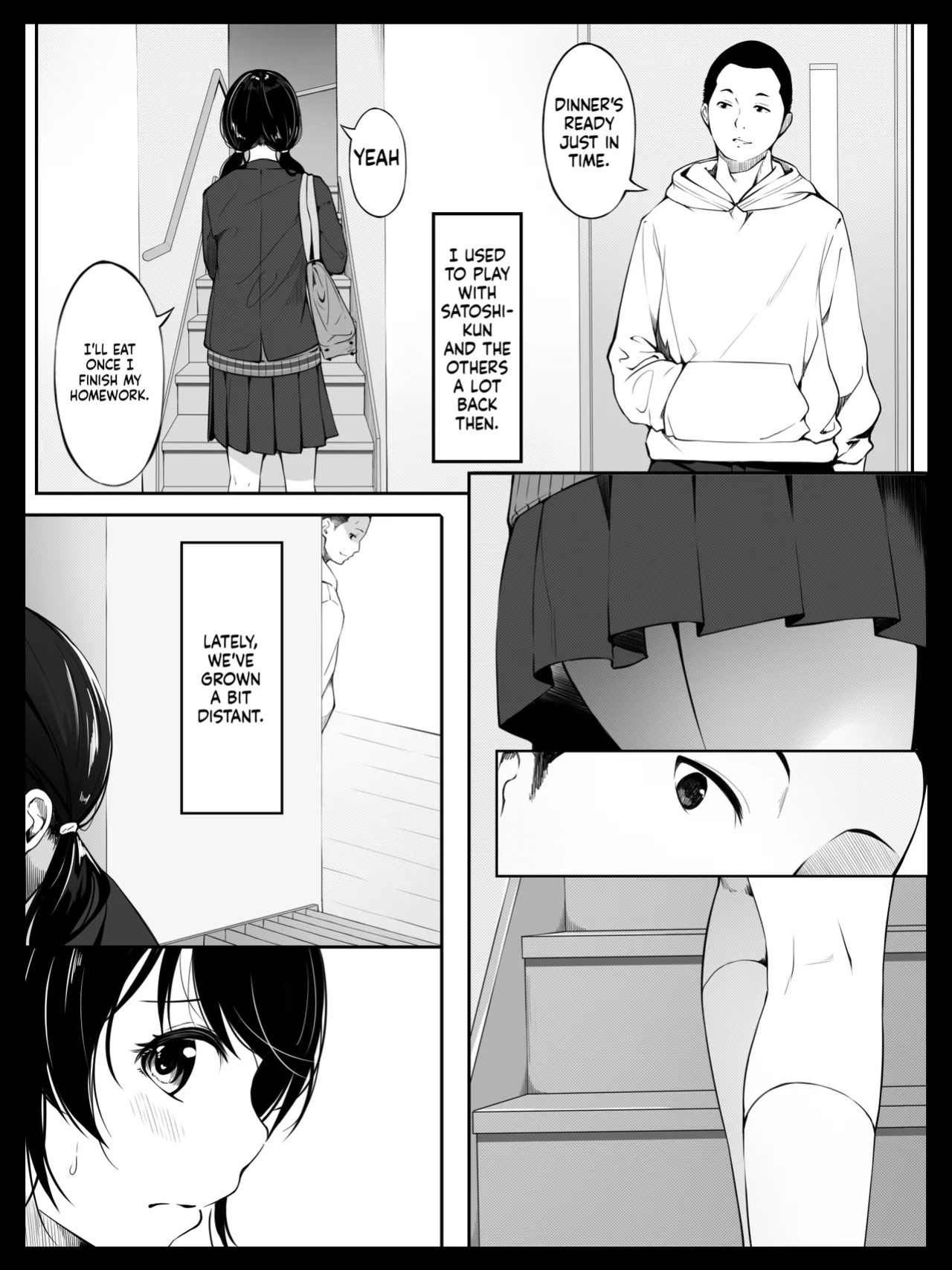 [Spiral] Osananajimi no Yumi-chan wa Boku ga Neteiru Aida ni Giri no Onii-san ni Okasaremashita