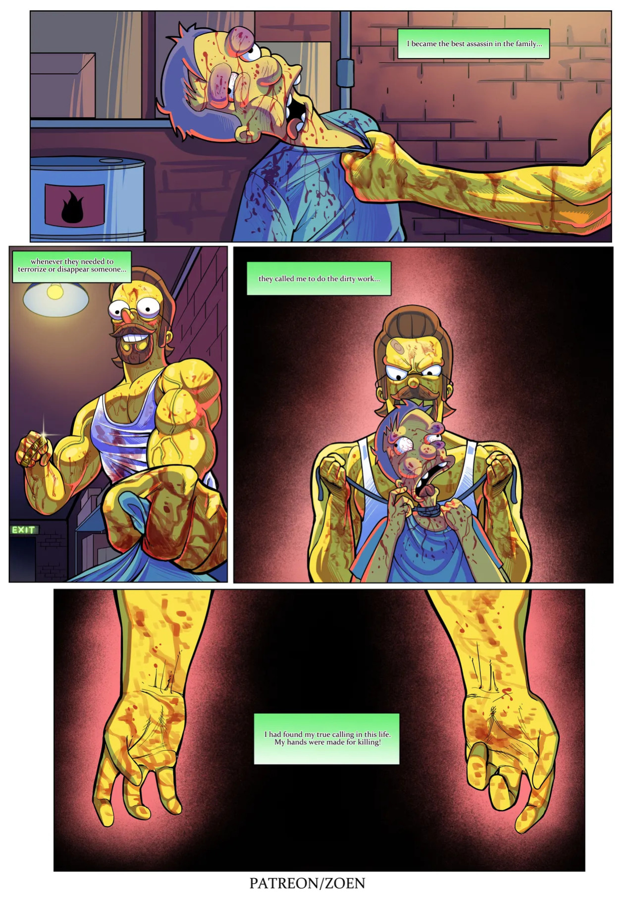 [Zoen] Bad Boy (The Simpsons) [ongoing]
