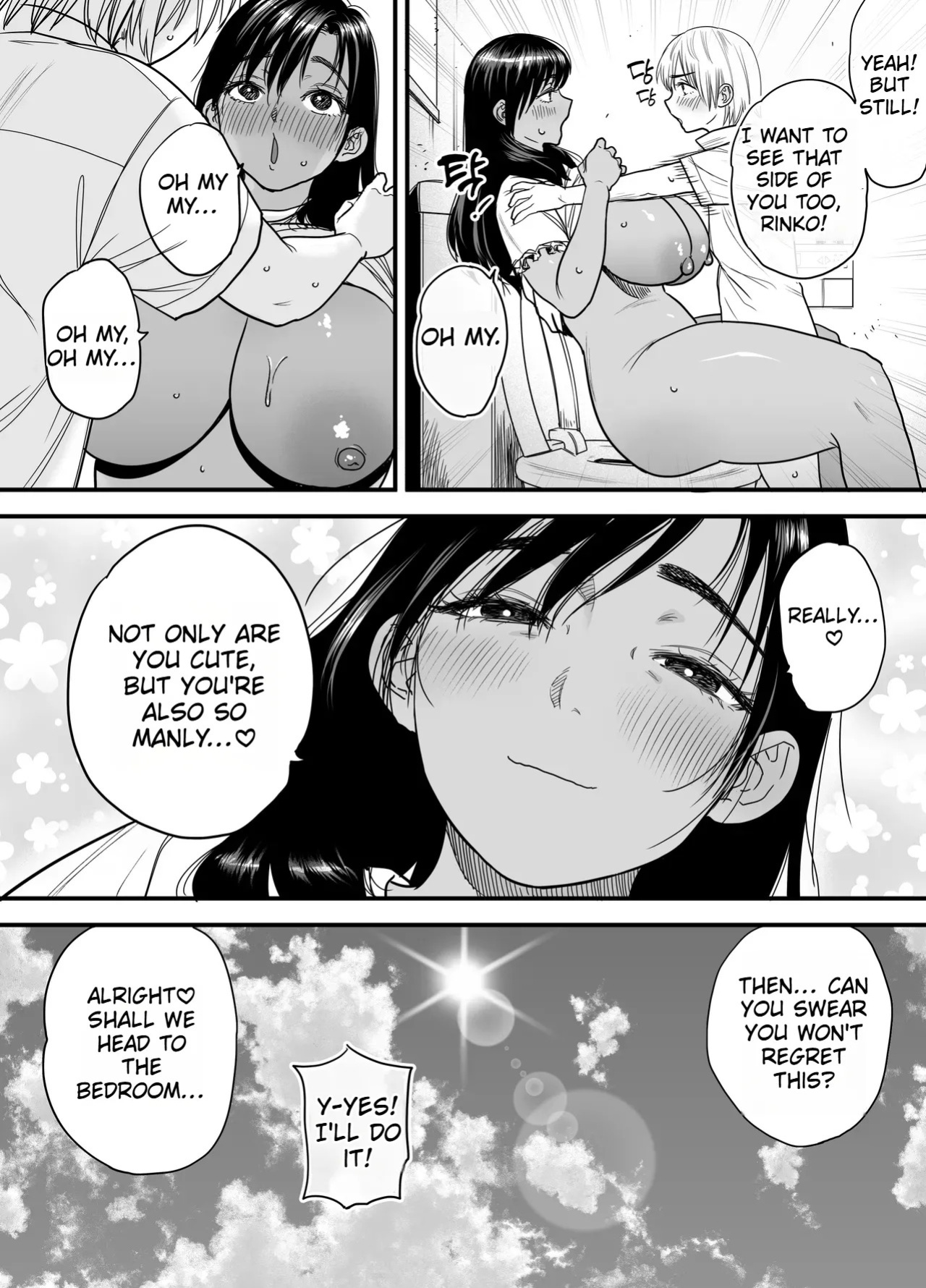 [Ishikarian (Maruyama Akira)] Tall, Tanned, Tomboyish! Nagisa-chan 3 — Since Pregnant Nagisa-chan Can't Do It, Nagisa's Hairy Mama Takes Care of the Sexual Relief: Sex Edition [English]