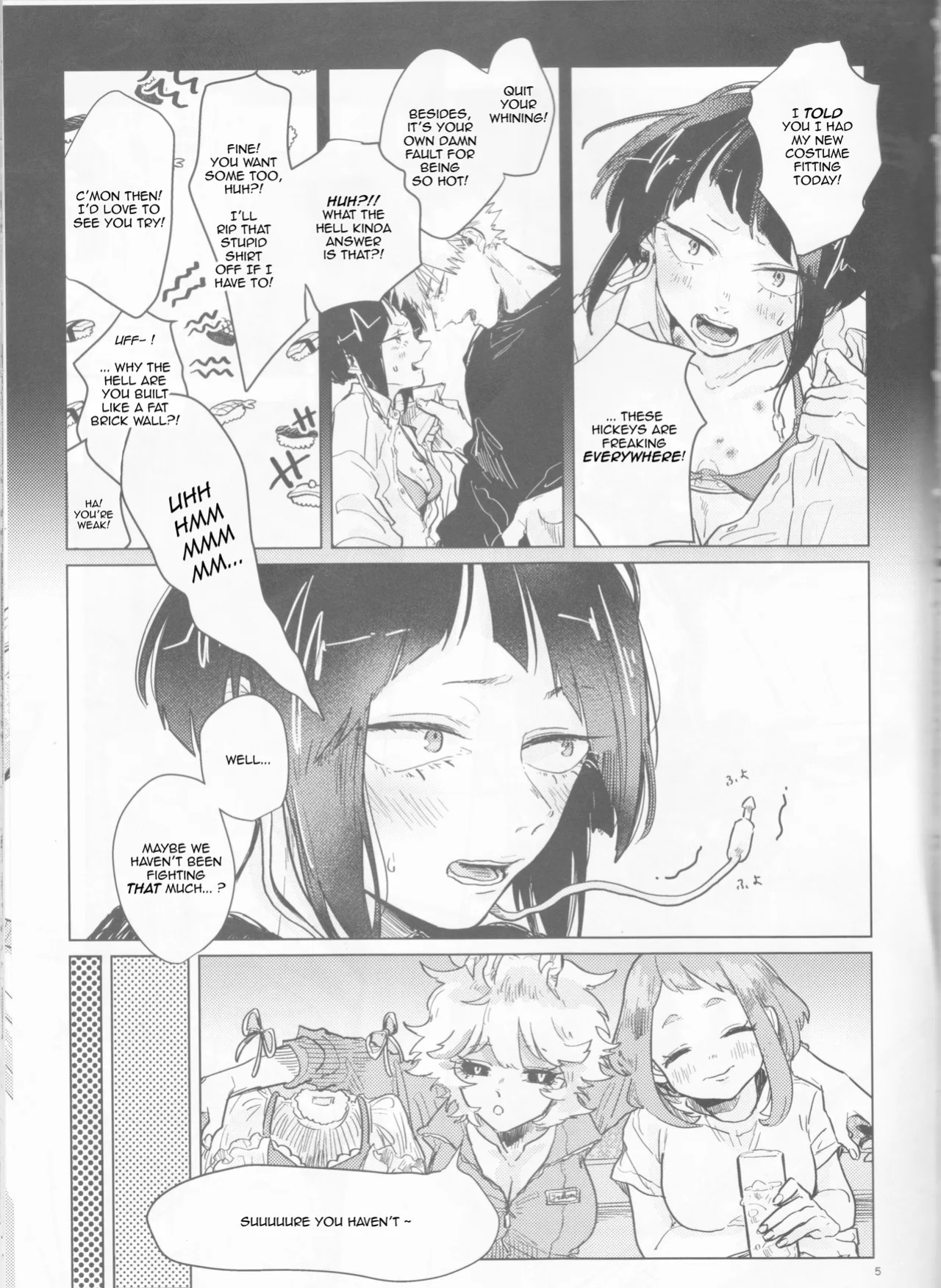 (Douyara Deban no Youda! 35) [pobee (Gurasuke)] Drunk, But Unharmed and Unashamed (Boku no Hero Academia) [English] [kireiTL]