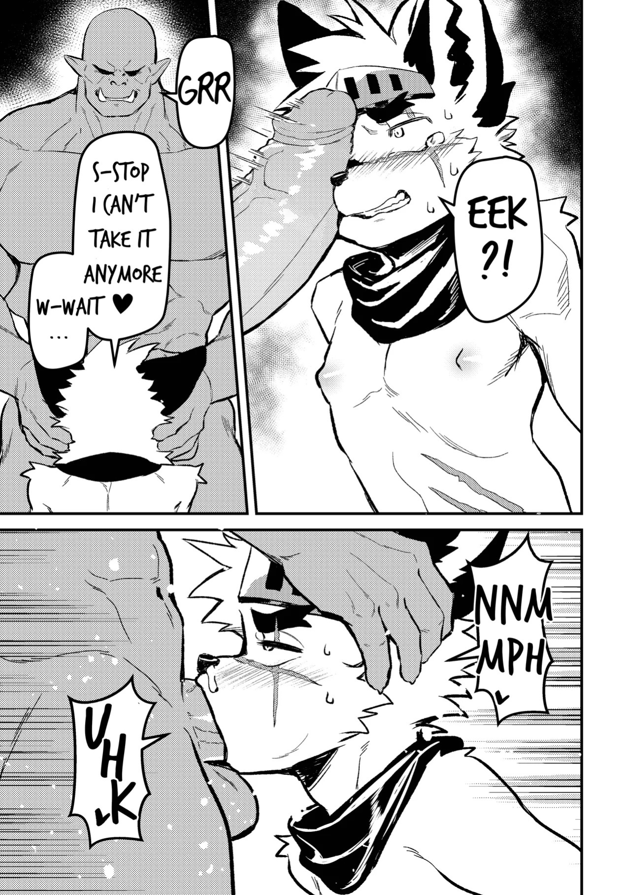 [HARD DROP (Mada Tarou)] Yuusha-sama ga Orc ni Mechakucha ni sareru Hanashi | A Tale of how the Great Hero got ruined by the Orcs [Eng] [Decensored]
