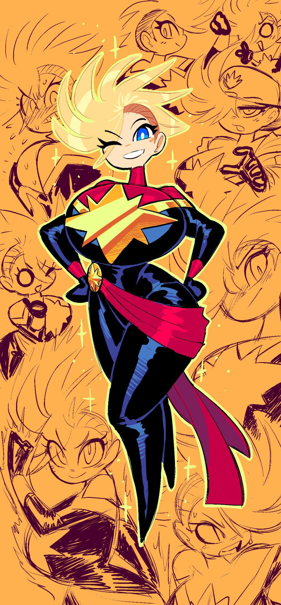 [Theguywhodrawsalot] I sure love me some Marvel girls