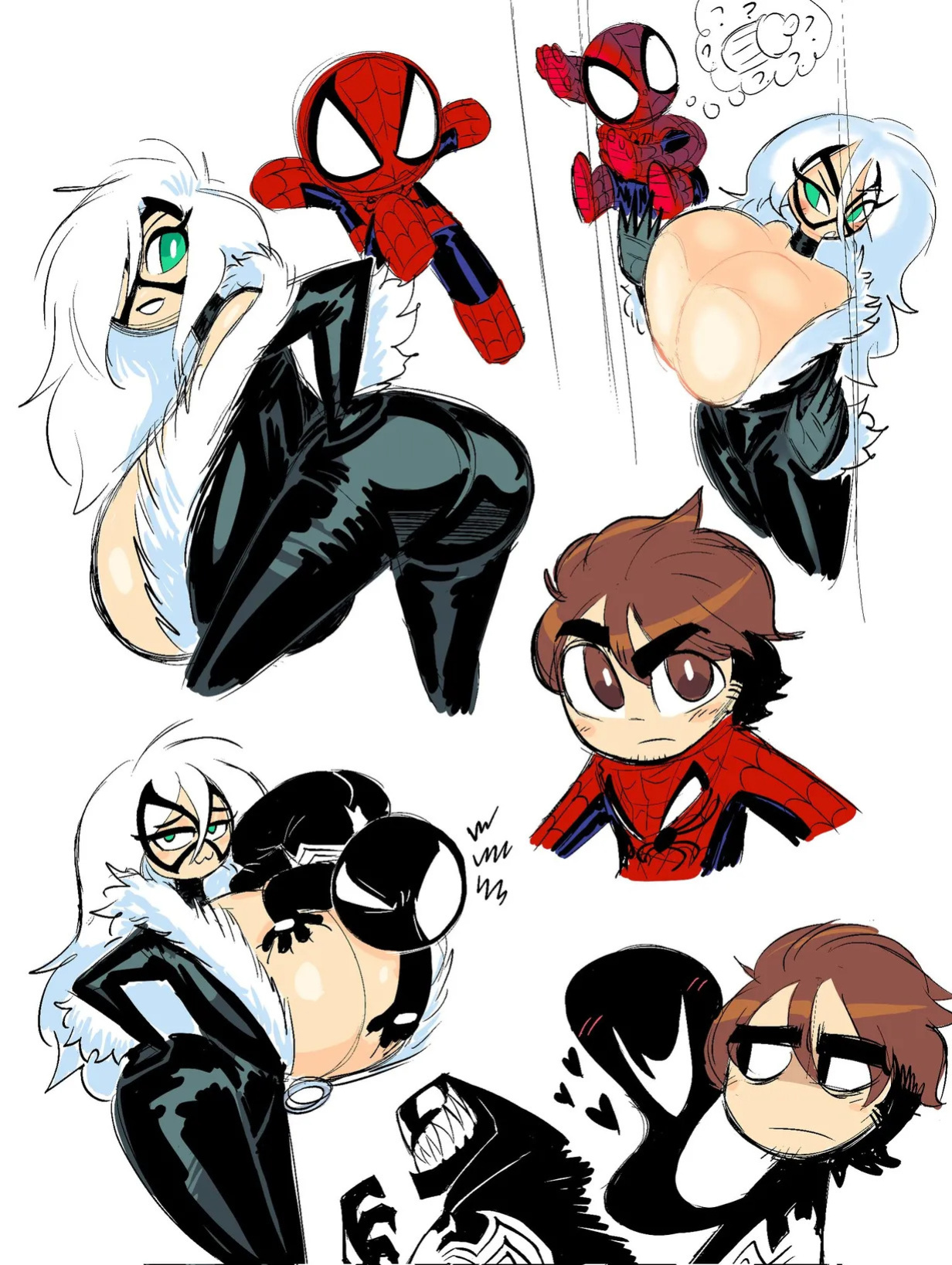 [Theguywhodrawsalot] I sure love me some Marvel girls