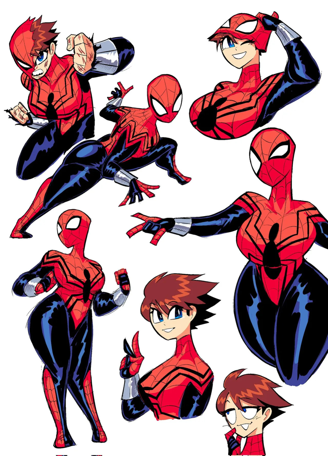 [Theguywhodrawsalot] I sure love me some Marvel girls