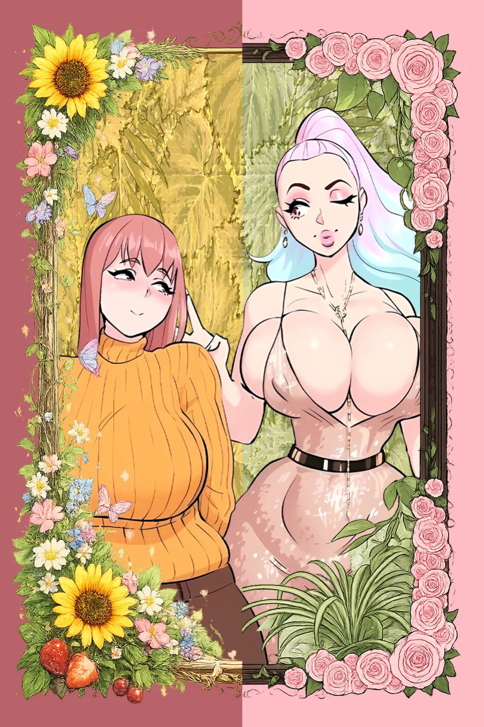 Sarah & Ashley (Fellatrix) | UNCENSORED | Mega Pack