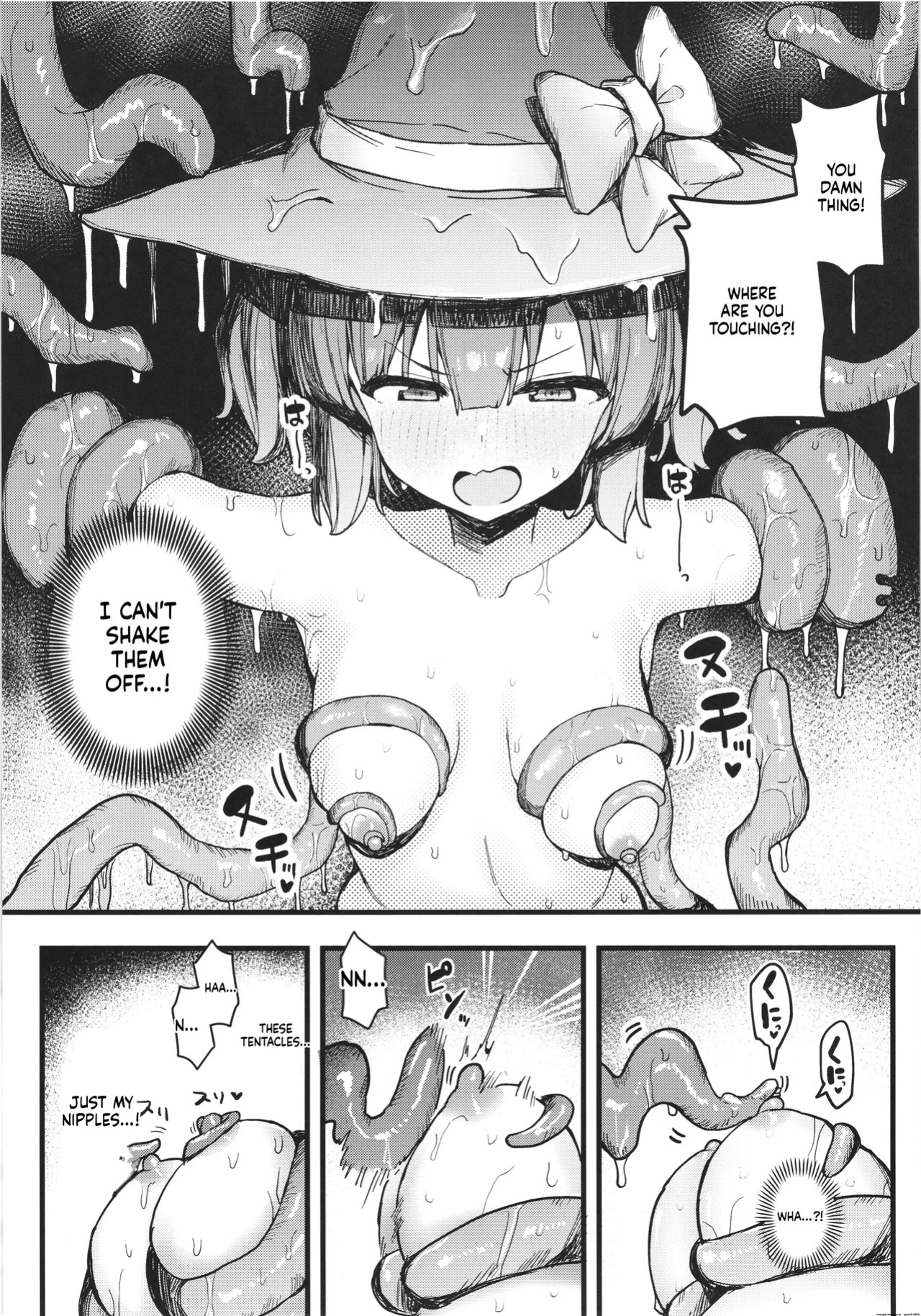 (C105) [Tamatamasanmyaku (Tamatanuki)] S-kyuu Boukensha no Watashi ga Shokushu Nanka ni Ochiru Wake Nai!! (SCANMTL)