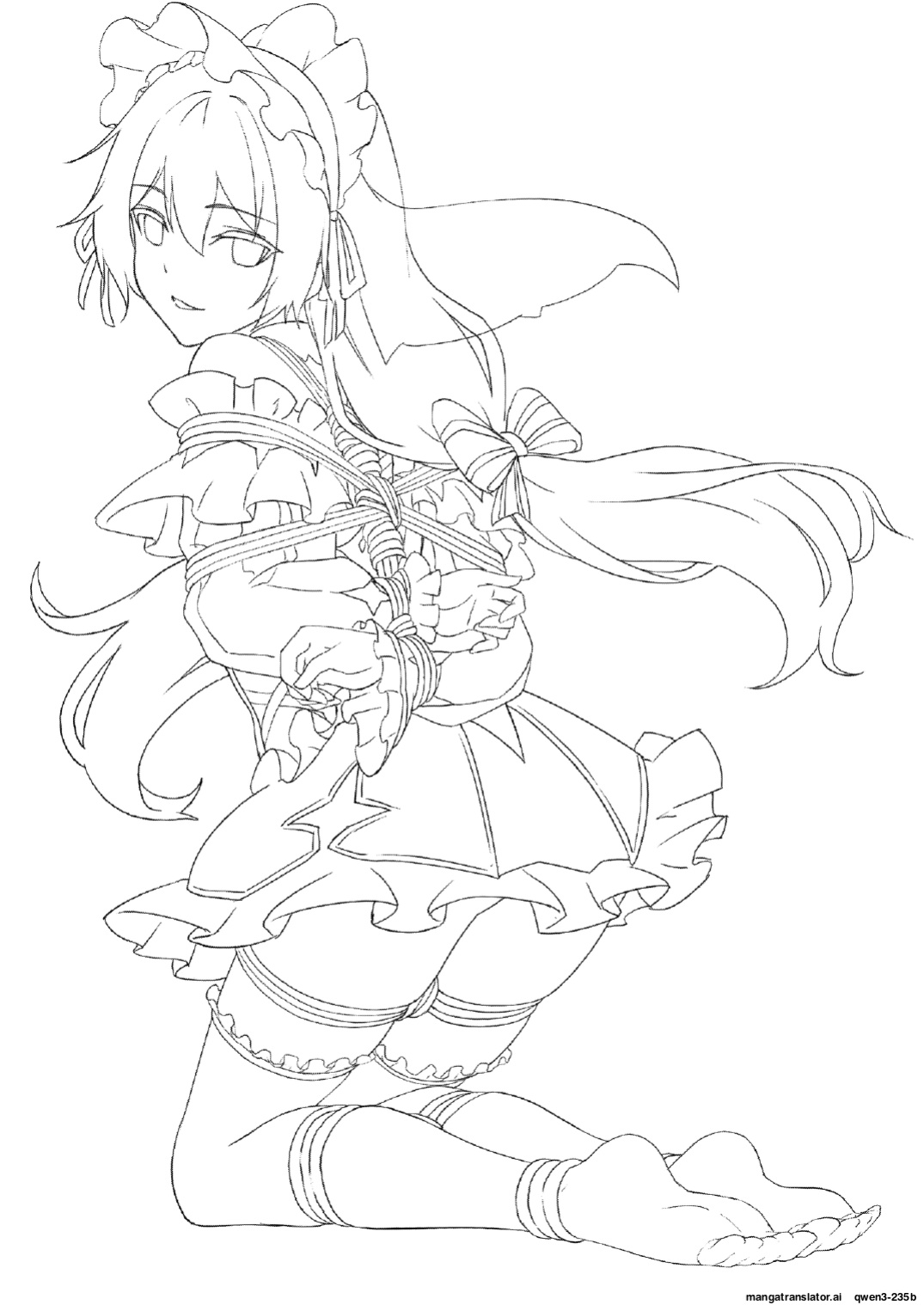 [Pigeon Nest Under Deck (Yuki no Arashi to Itan)] Shibarareda Hoshi (Houkai Impact 3) (SCANMTL)