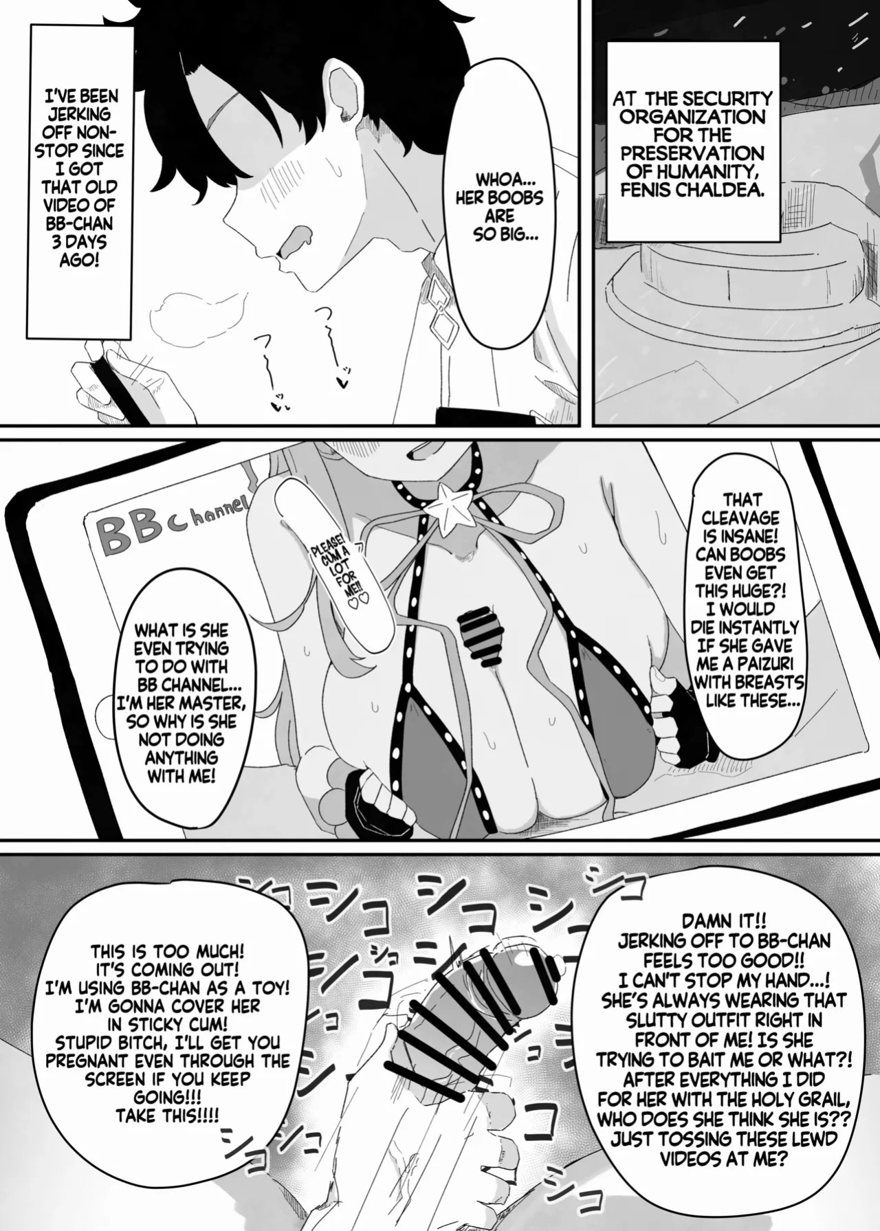 [Kyuuri no Fukazume (Shigureni)] BB-chan ga Zenbu Kanri Shichaimasu♥ | Leave Everything To BB-Chan ♥ (Fate/Grand Order) [Digital] [English] [KM_42]