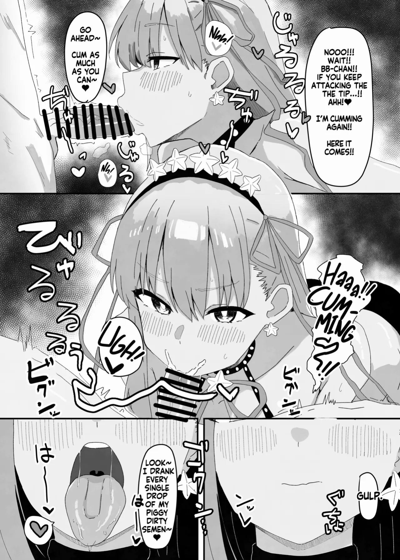 [Kyuuri no Fukazume (Shigureni)] BB-chan ga Zenbu Kanri Shichaimasu♥ | Leave Everything To BB-Chan ♥ (Fate/Grand Order) [Digital] [English] [KM_42]