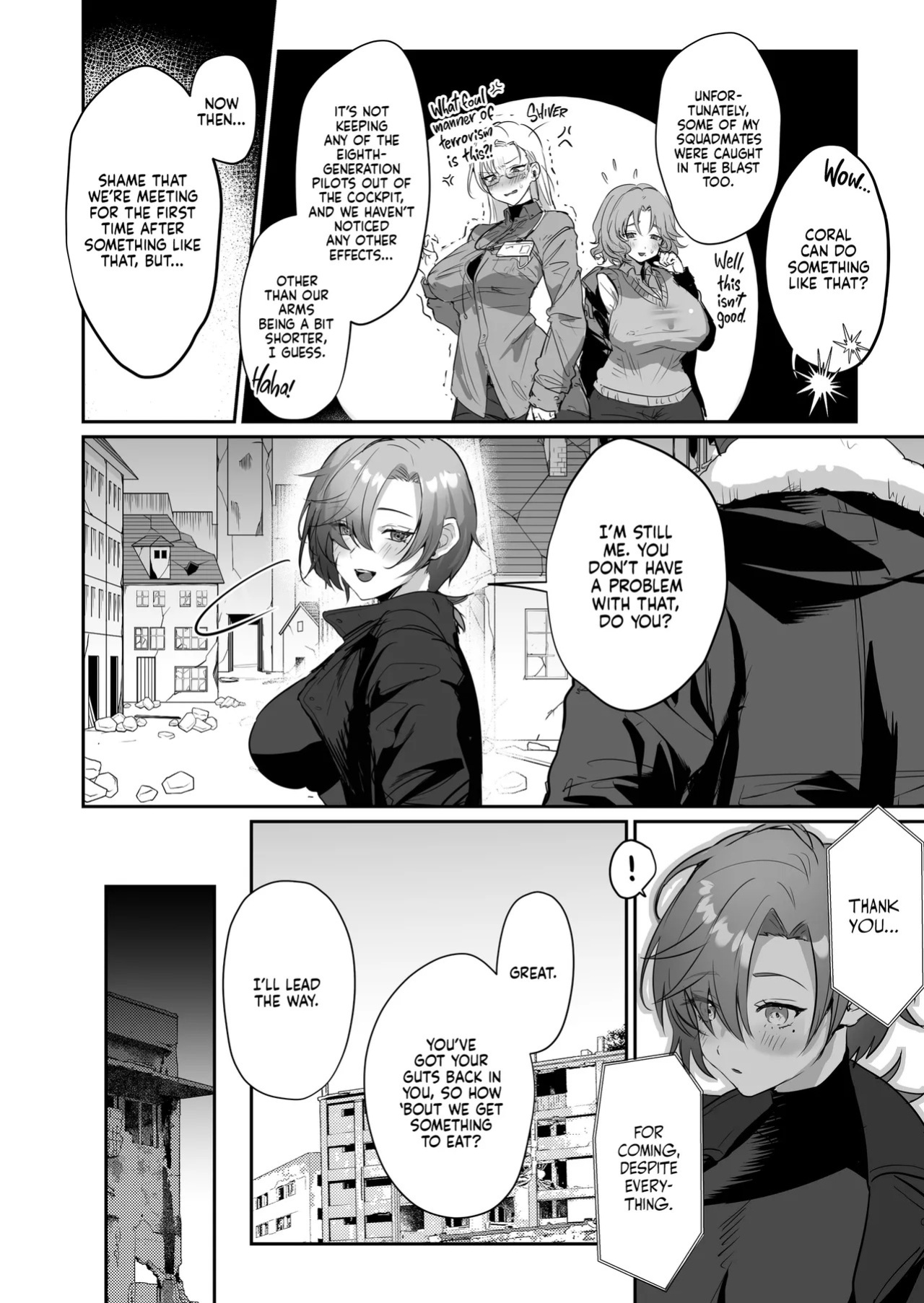 [Yabatani Land (Homina Mia, Various)] Coral no Megumi de Nyotaika Shita Senyuu to xxx Suru Hon | Blessings of the Coral (ARMORED CORE VI) [English] [Summer Salt] [Decensored] [Digital]