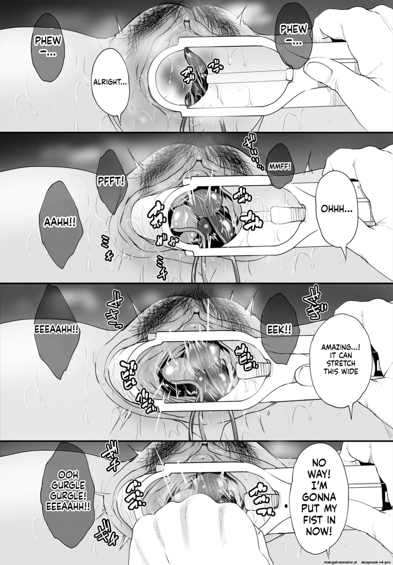 [Maki Daikichi] Zessan Haishinchuu Gibo Nikubenki Keikaku! Ch.1-5 [Decensored]