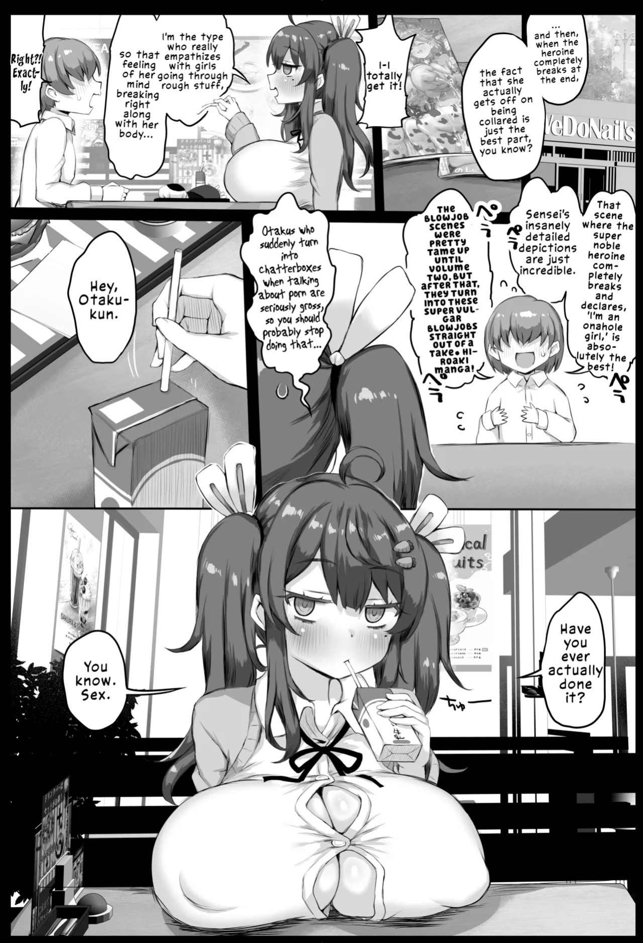 [Roubai-tei (atahuta)] Hatsujou Sakari no Onaho-san. | Miss Onahole at the Peak of Her Heat [English] [LKK•Scans]