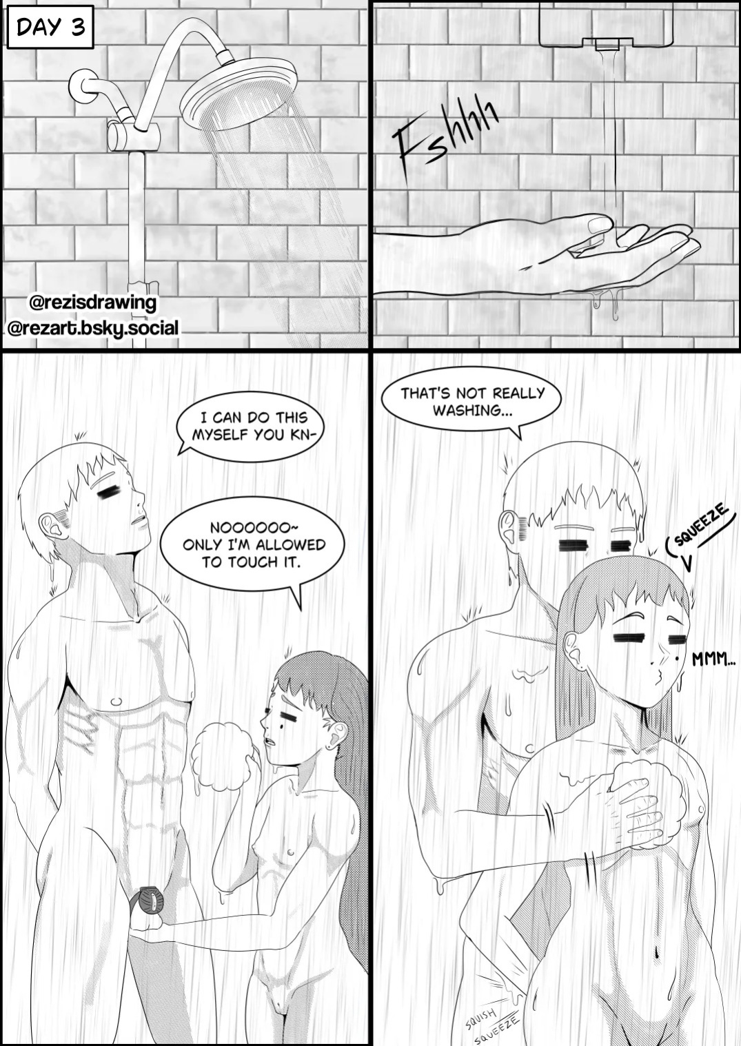 [Rez Is Drawing] A Week of Tease Challenge (Ongoing)