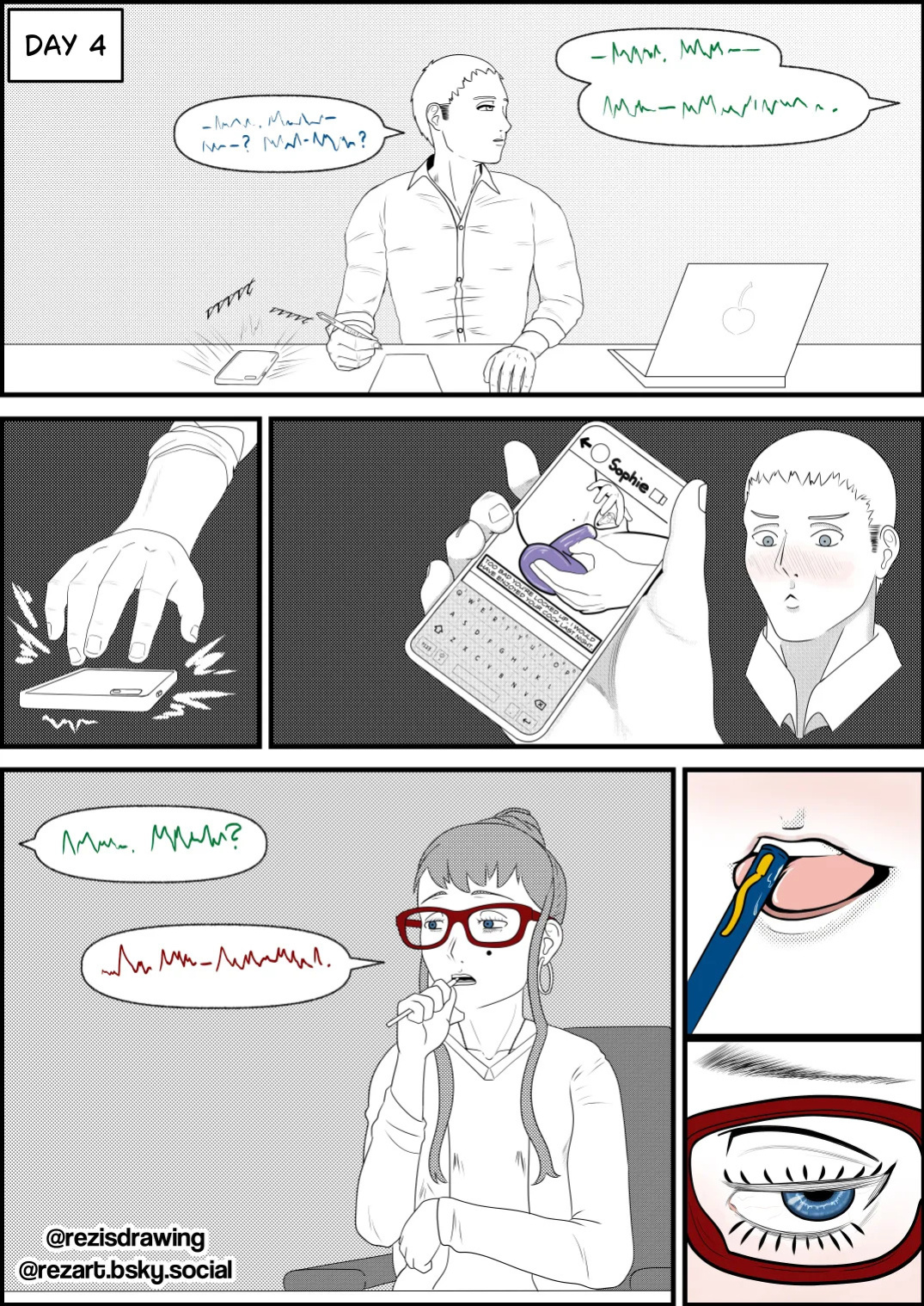 [Rez Is Drawing] A Week of Tease Challenge (Ongoing)