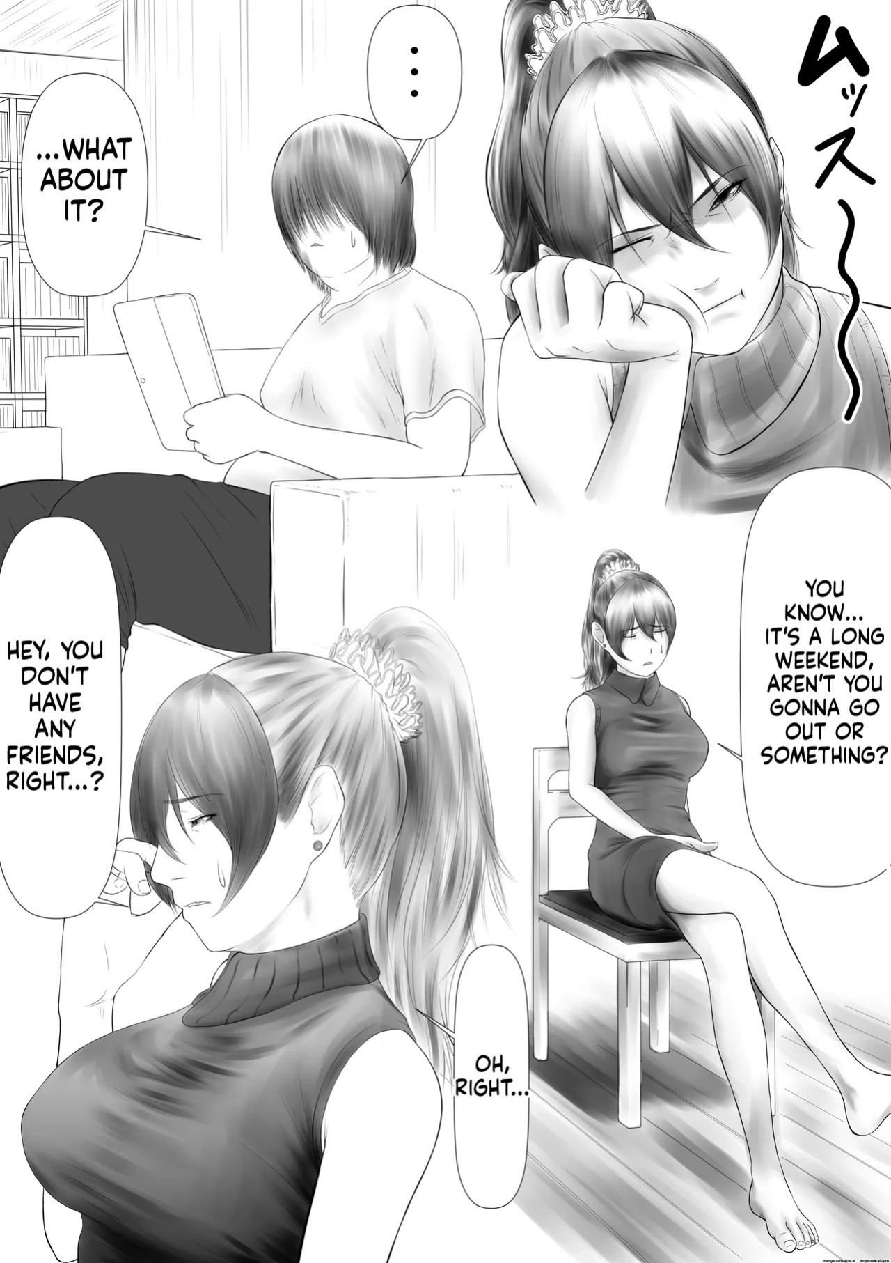 [Katou Suzuki] Okaasan ga Hidoi Koto o Iu node, Hippa Taitara, Yal Koto ga Dekimashita [Digital]