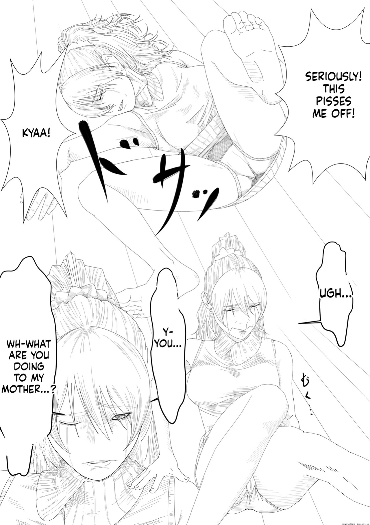 [Katou Suzuki] Okaasan ga Hidoi Koto o Iu node, Hippa Taitara, Yal Koto ga Dekimashita [Digital]