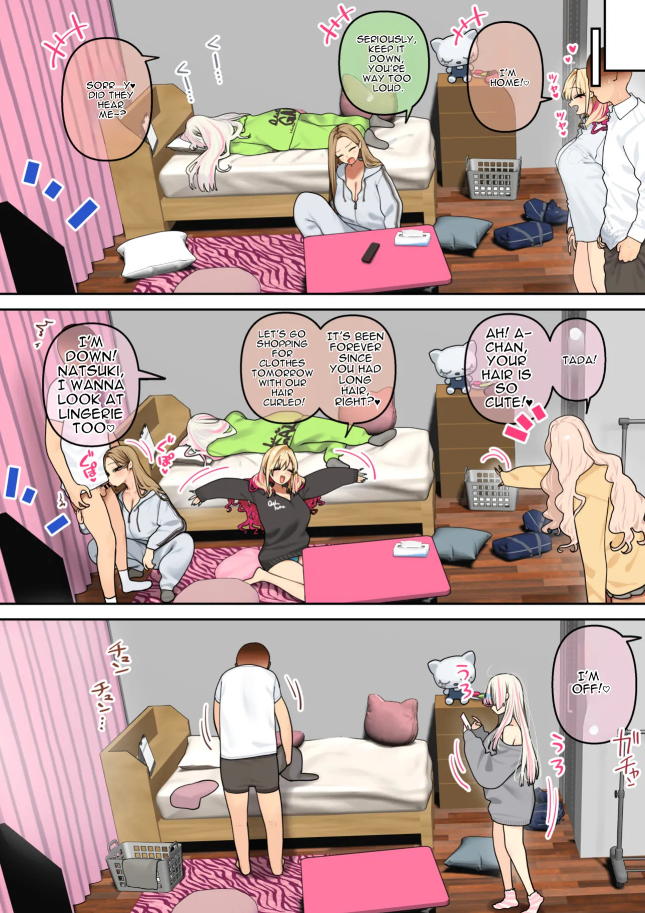 [Hishigata Tomaru] Oshikake! Bakunyuu Gal Harem Seikatsu 3 [English] [MTL]