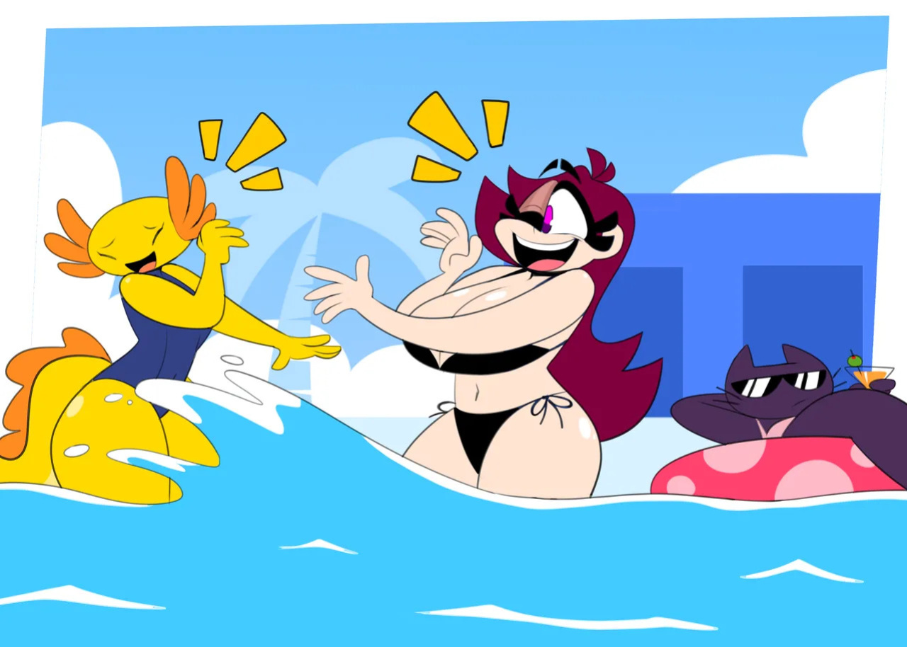 [MojoMontebon] Joy the Axolotl (MojoMontebon OC)
