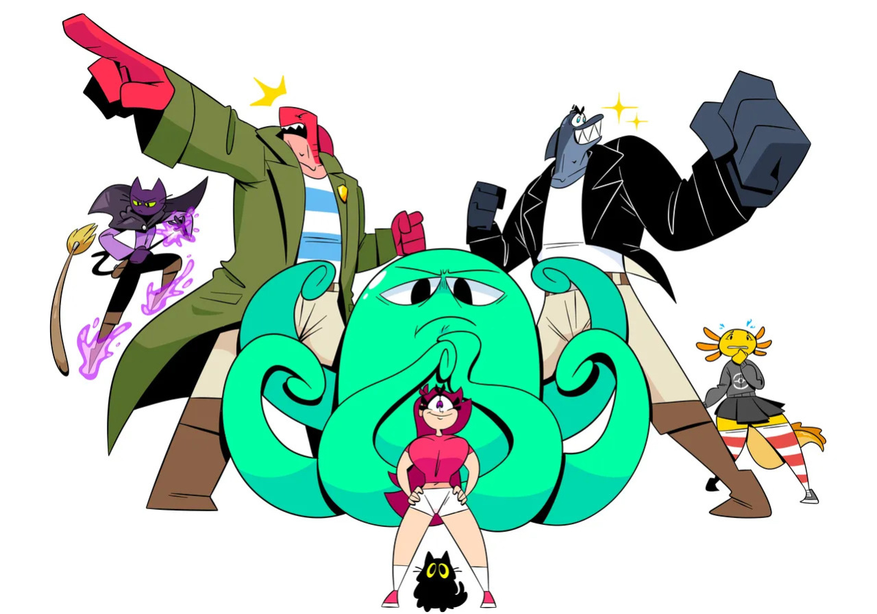 [MojoMontebon] Joy the Axolotl (MojoMontebon OC)