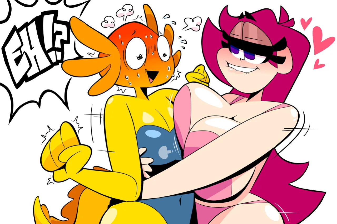 [MojoMontebon] Joy the Axolotl (MojoMontebon OC)