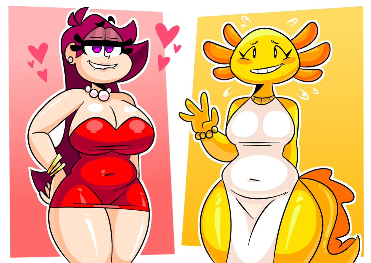 [MojoMontebon] Joy the Axolotl (MojoMontebon OC)