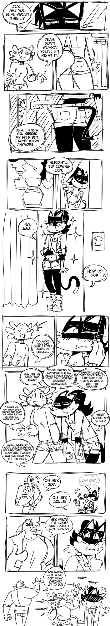 [MojoMontebon] Joy the Axolotl (MojoMontebon OC)