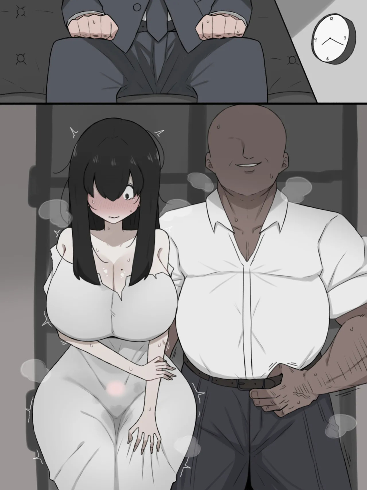 [やせい生はむ] The Ghost of a Married Woman Gets Cuckolded