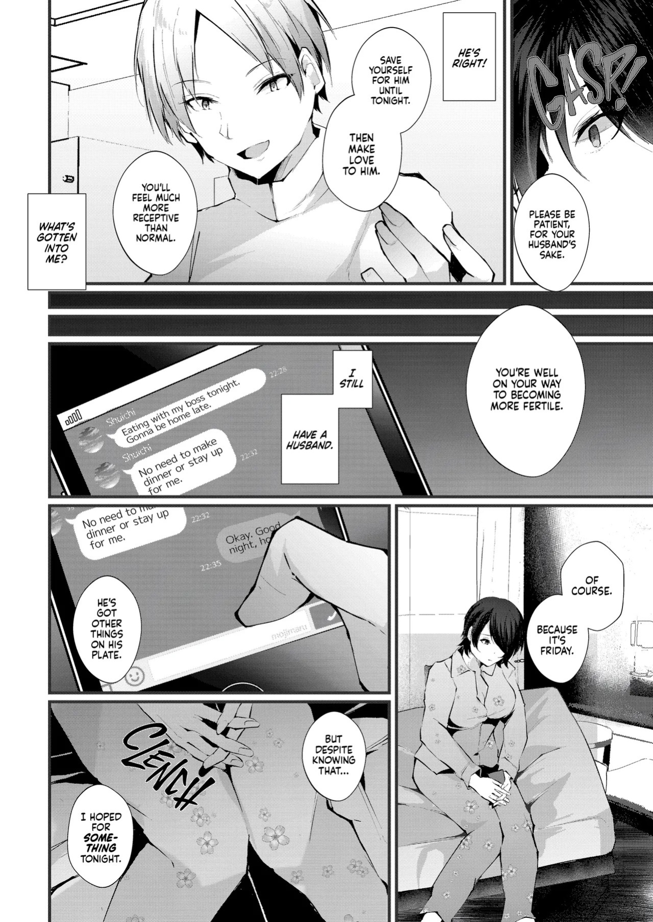[FZ: (Fujisaki Fujiko)] Kakkou no Rakuin ~Ninkatsu Kyonyuu Hitozuma ga Biyaku Jirashi Massage ni Kokomo mo Karada mo Ochiru made~ | The Mark of the Cuckoo [English] [J18] [Decensored] [Digital]