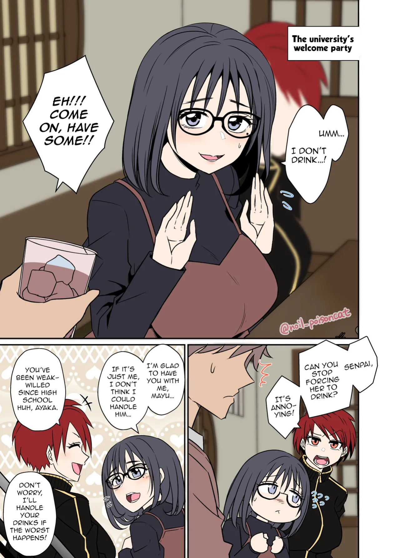 [Dokuneko Noil] Pixiv Posts 1-6 [English]