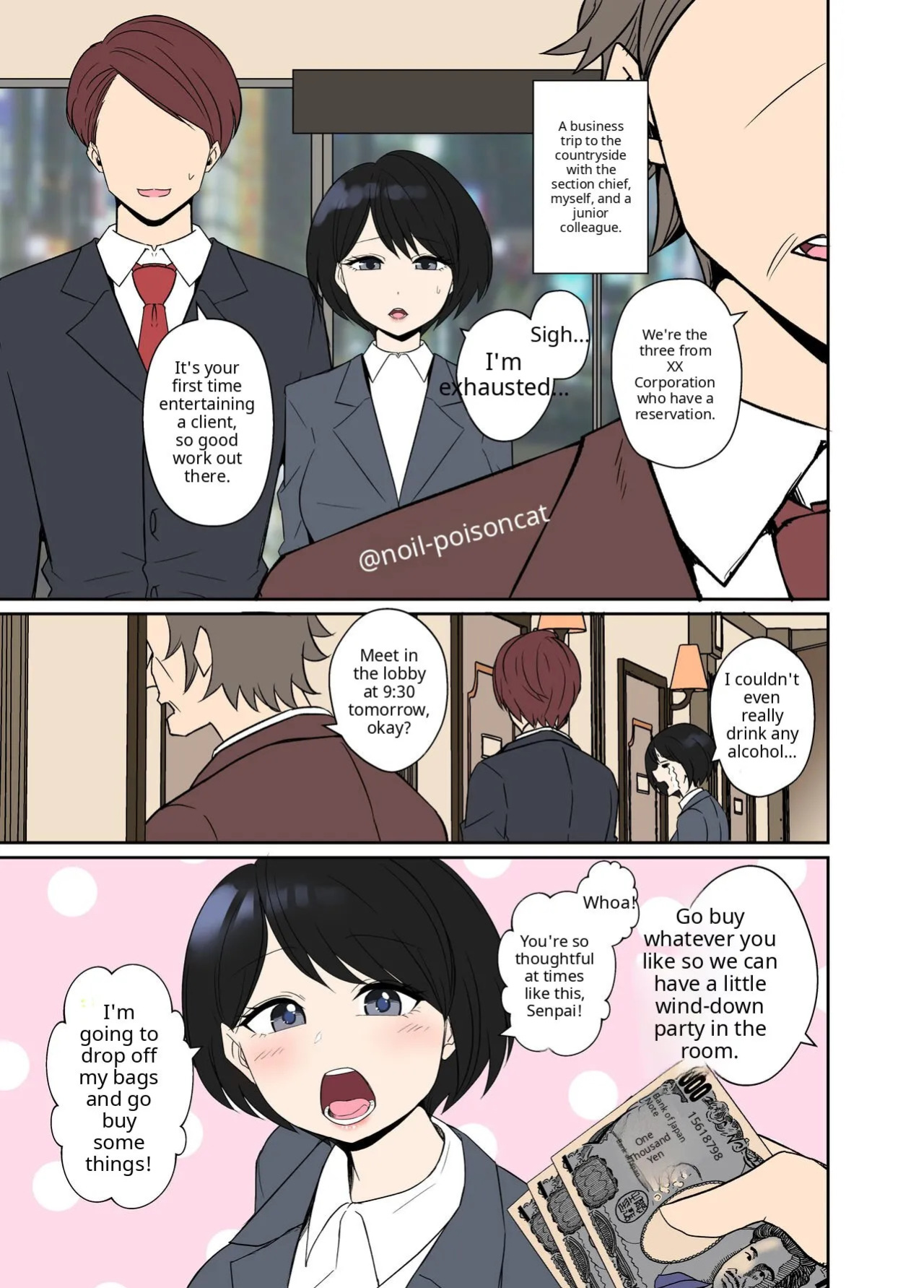 [Dokuneko Noil] Pixiv Posts 1-6 [English]