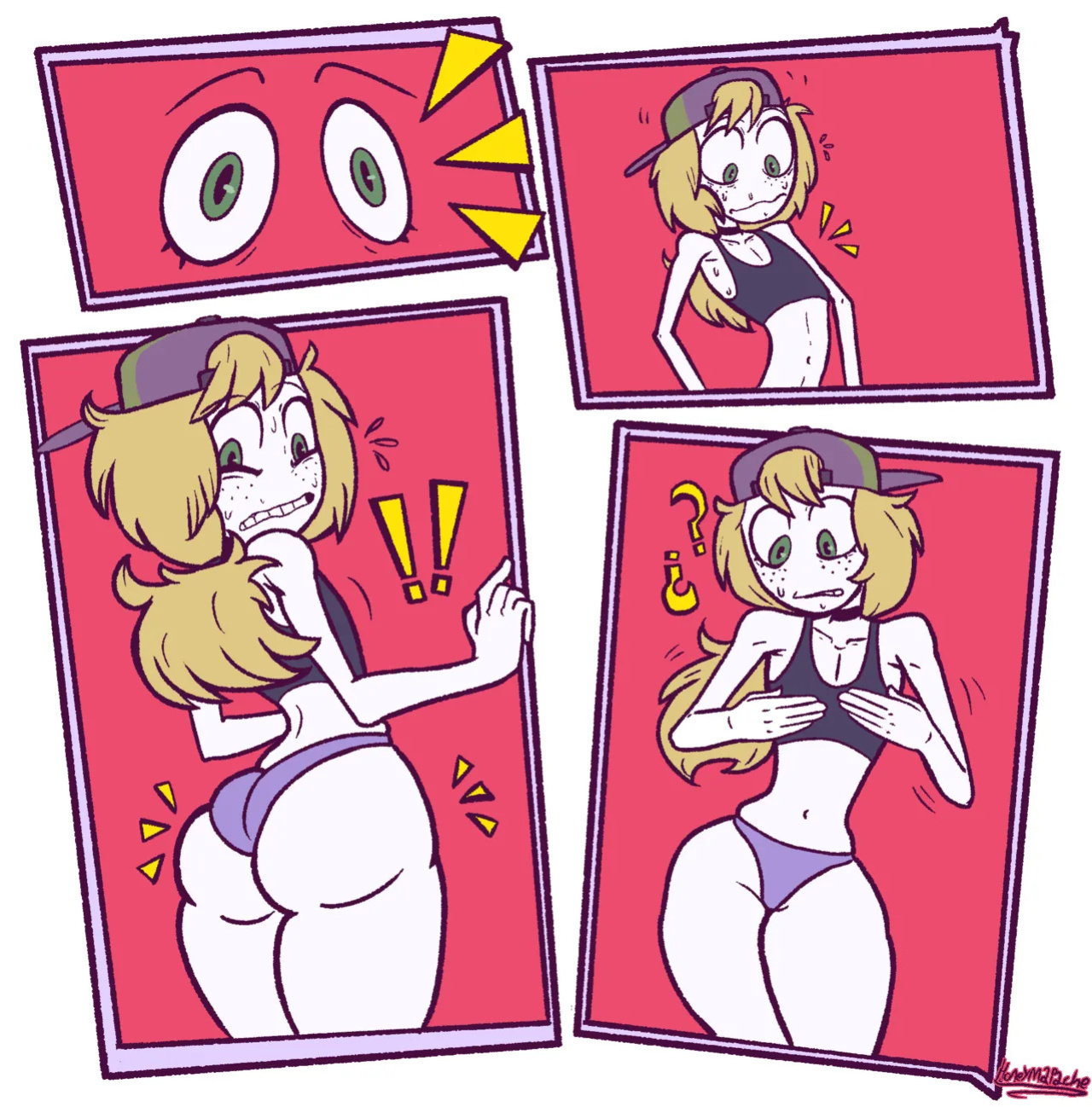 [HoneyMapache] Ashley (OC)