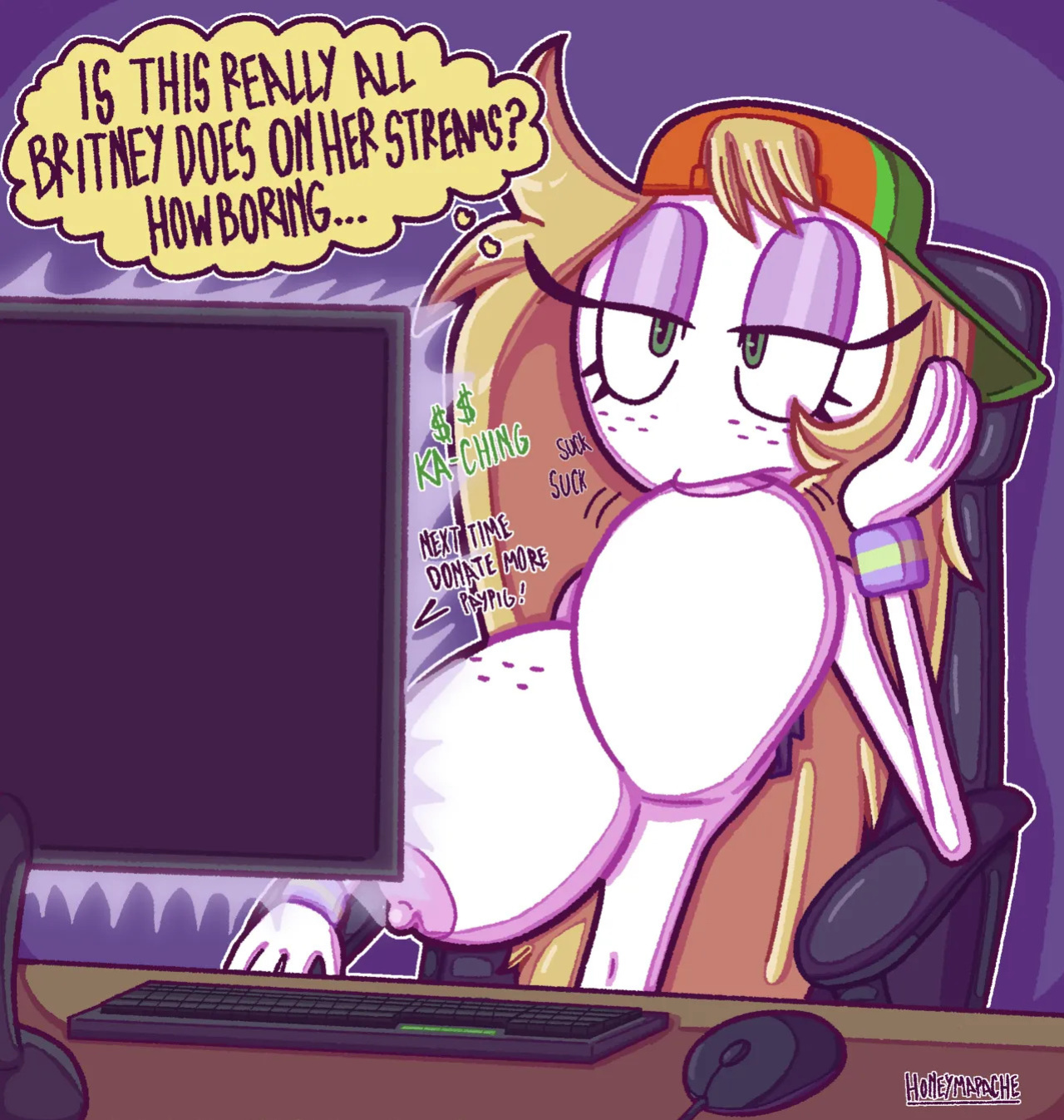 [HoneyMapache] Ashley (OC)