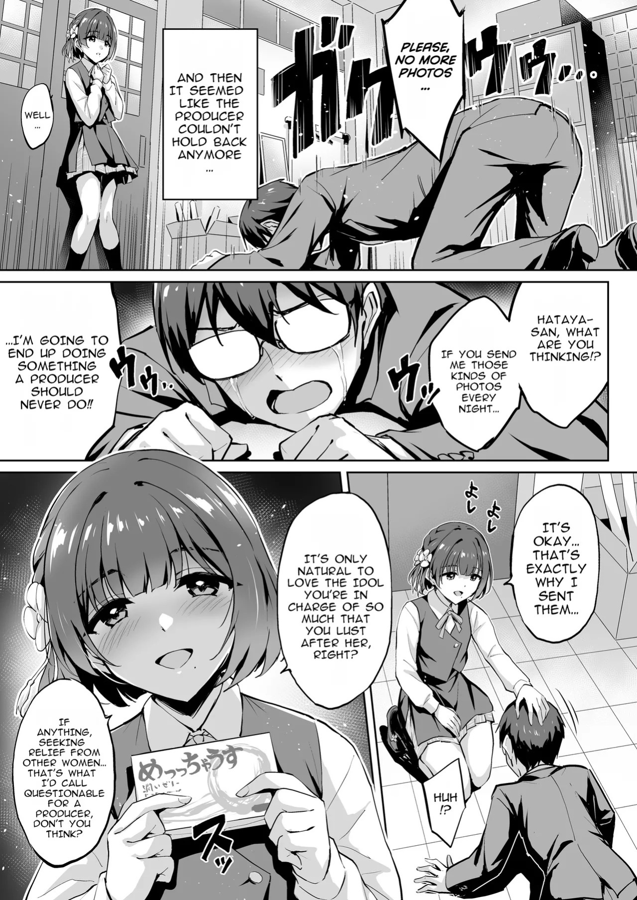 [54BURGER (Marugoshi)] Hataya Misuzu no P Ikusei Nisshi | Hataya Misuzu's P Training Journal (Gakuen IDOLM@STER) [English] [msgkTL] [Digital]