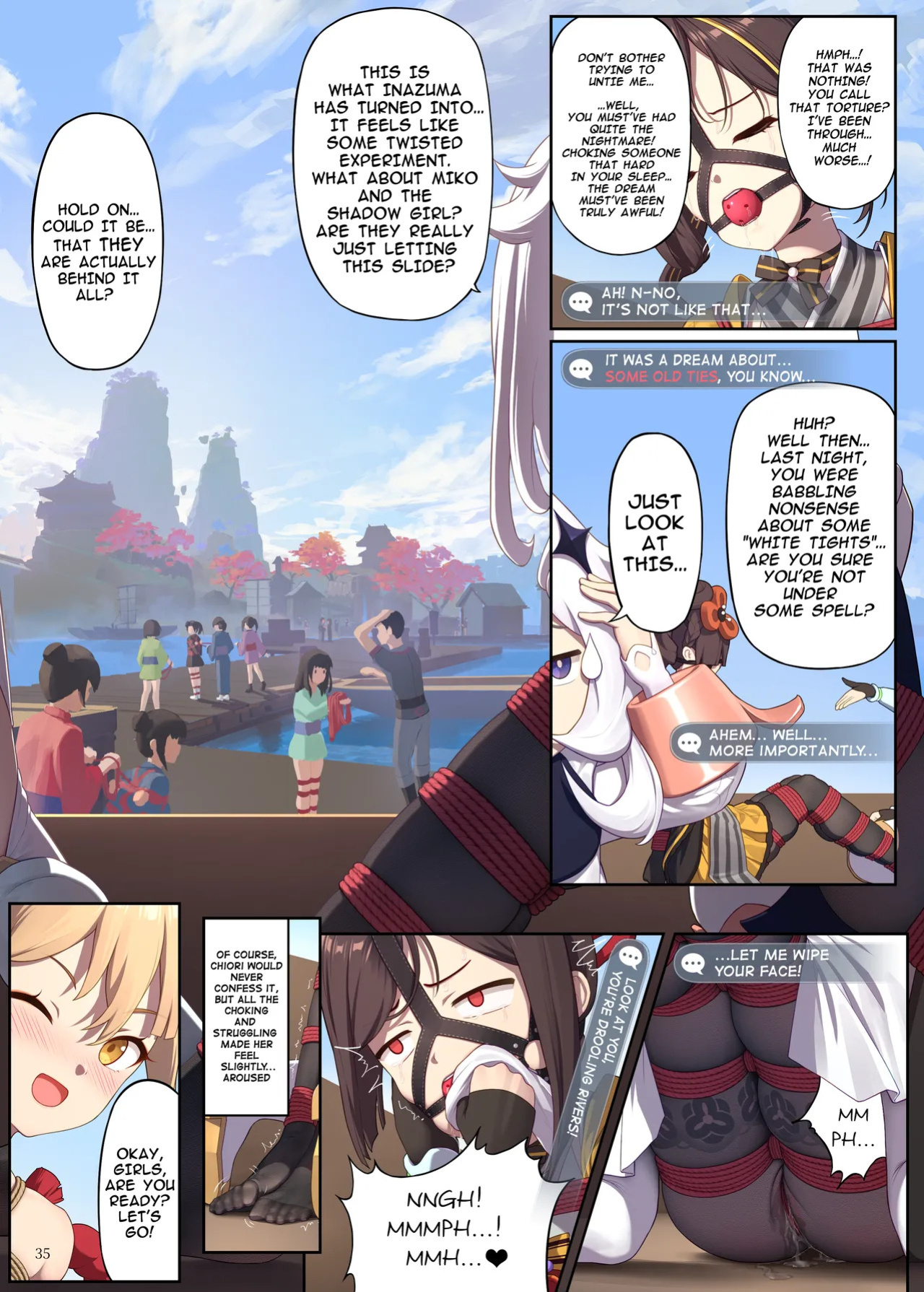 [Himitsu] En no Ori Ito (Genshin Impact) [English]