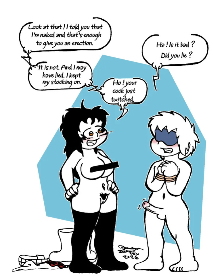 A femdom on her Pokemon journey.
