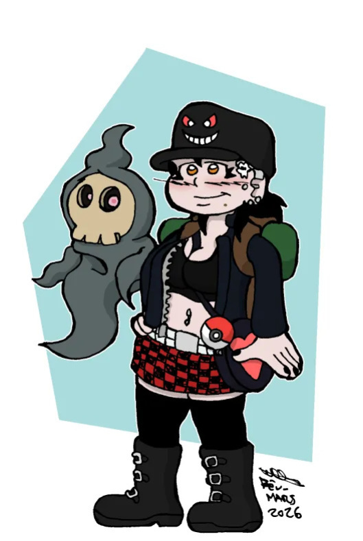 A femdom on her Pokemon journey.